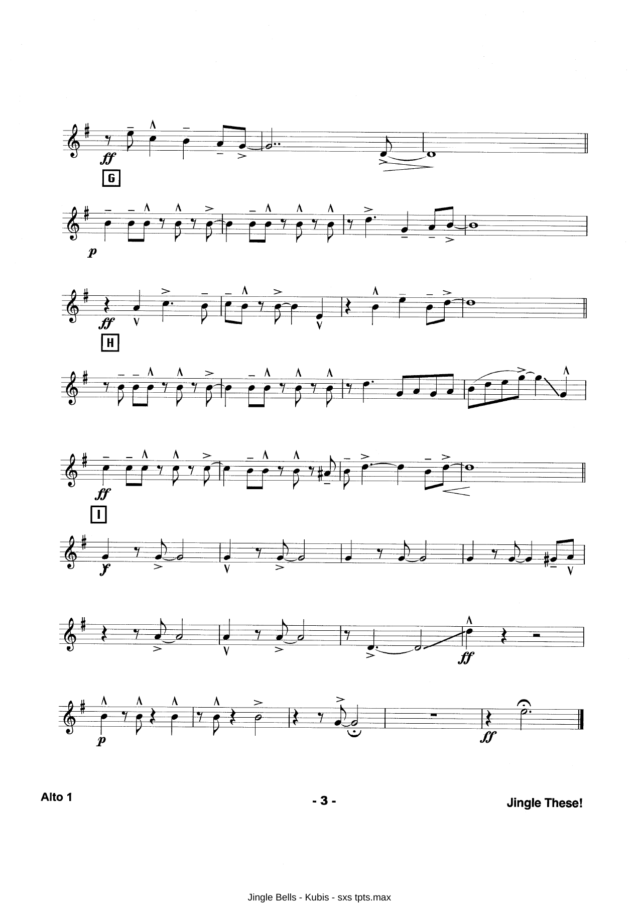 Jingle Bells — page 3