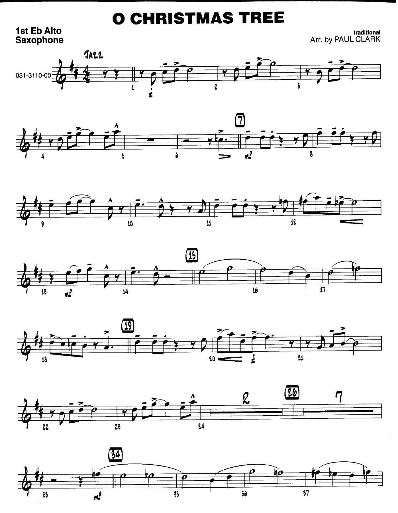 O Christmas Tree — page 2