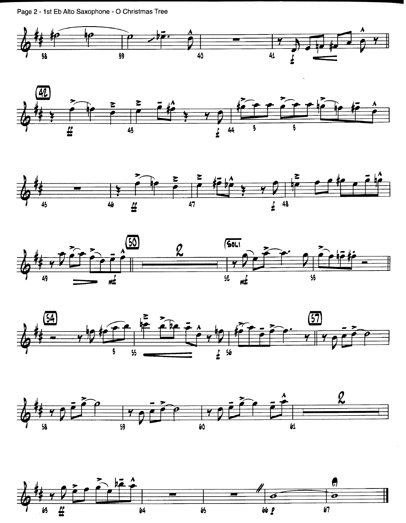 O Christmas Tree — page 3