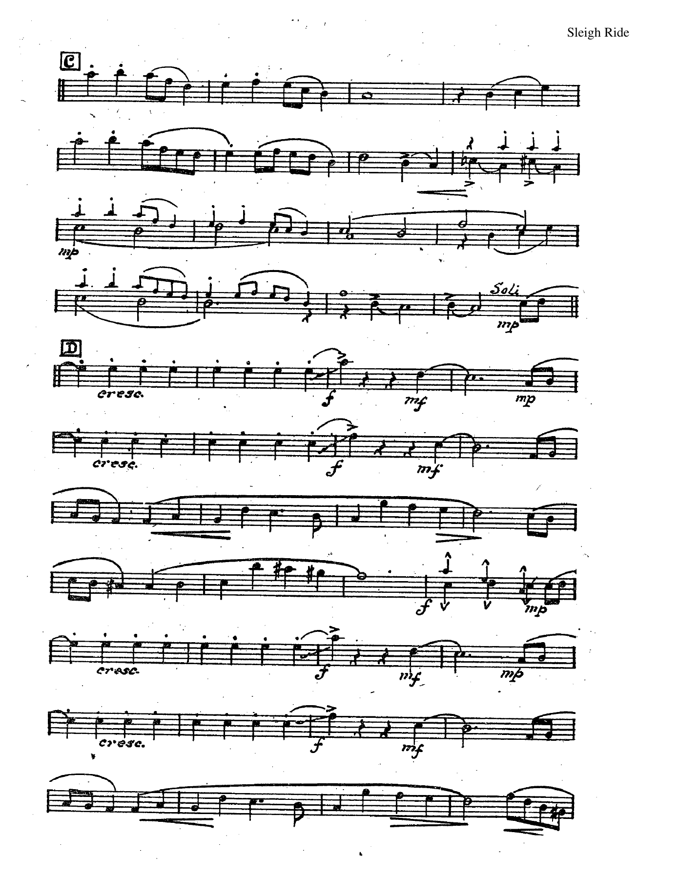 Sleigh Ride — page 2