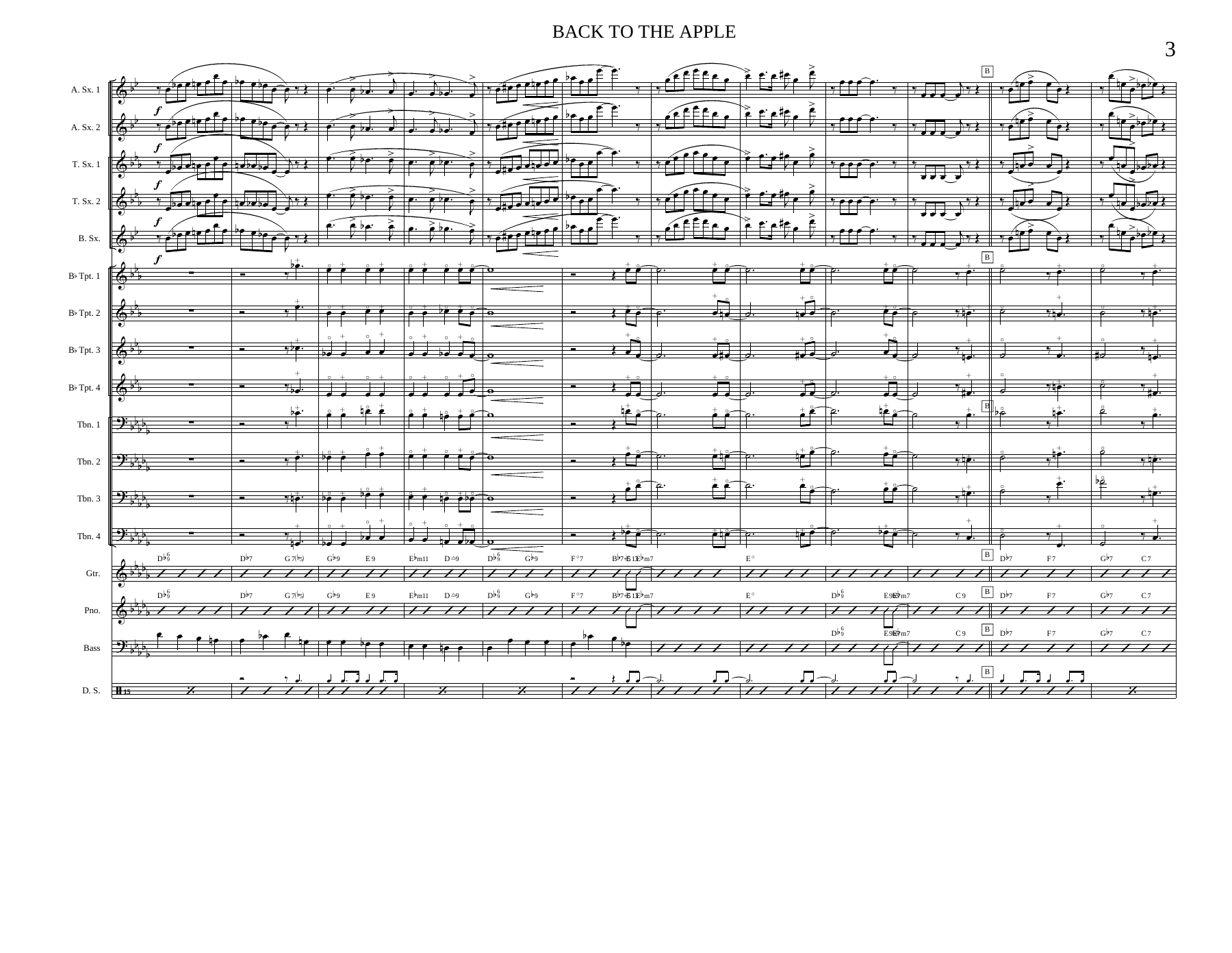 Back To The Apple (F.Foster) C.Basie — page 3