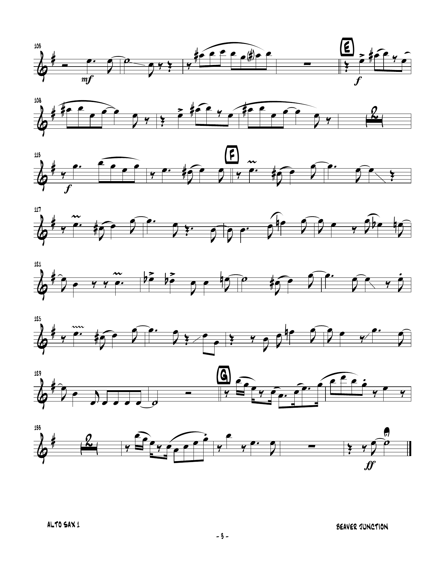 Beaver Junction (B.Harding) H.Edison C.Basie — page 3