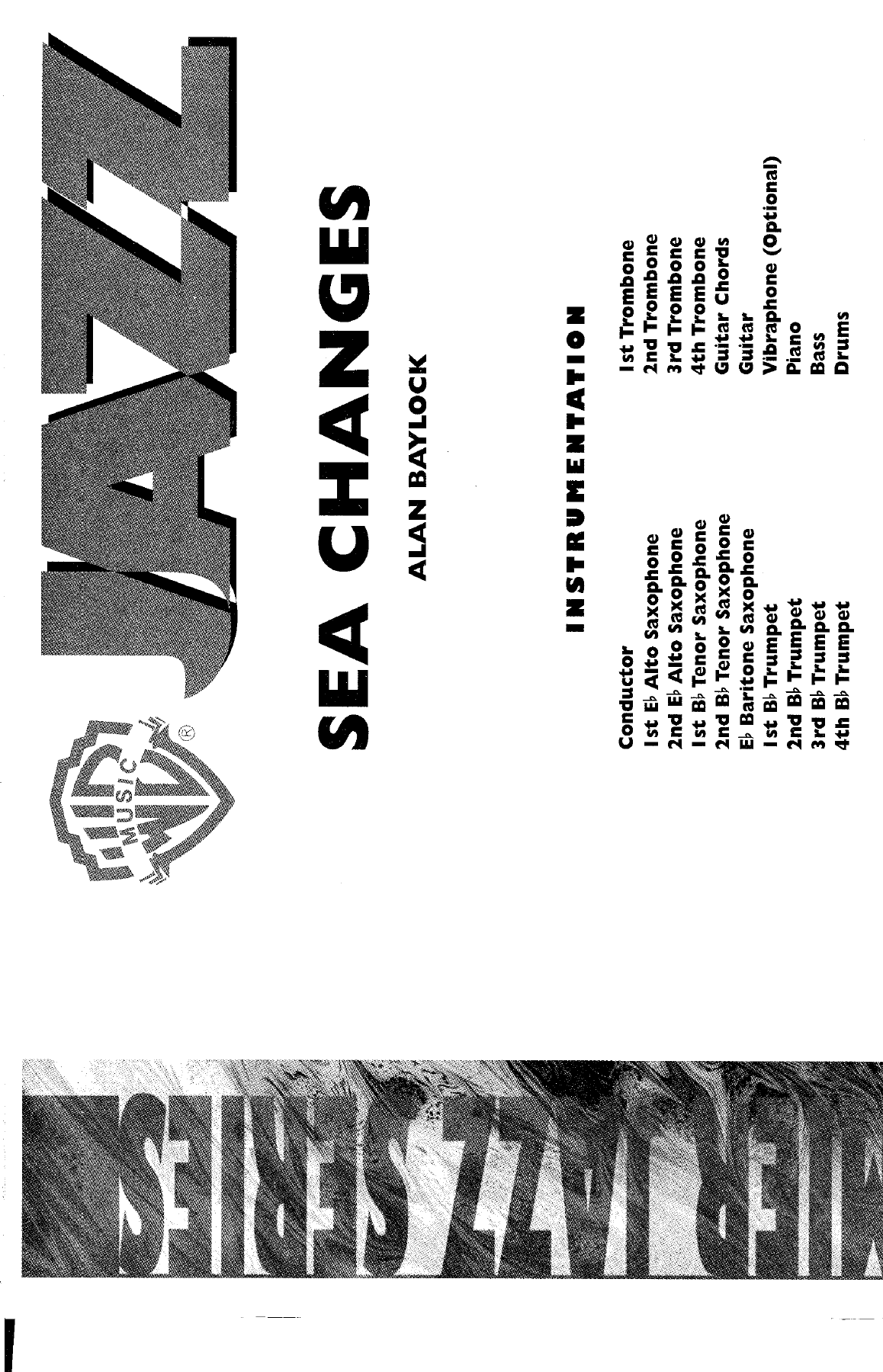 Sea Changes — sheet music cover (first page)