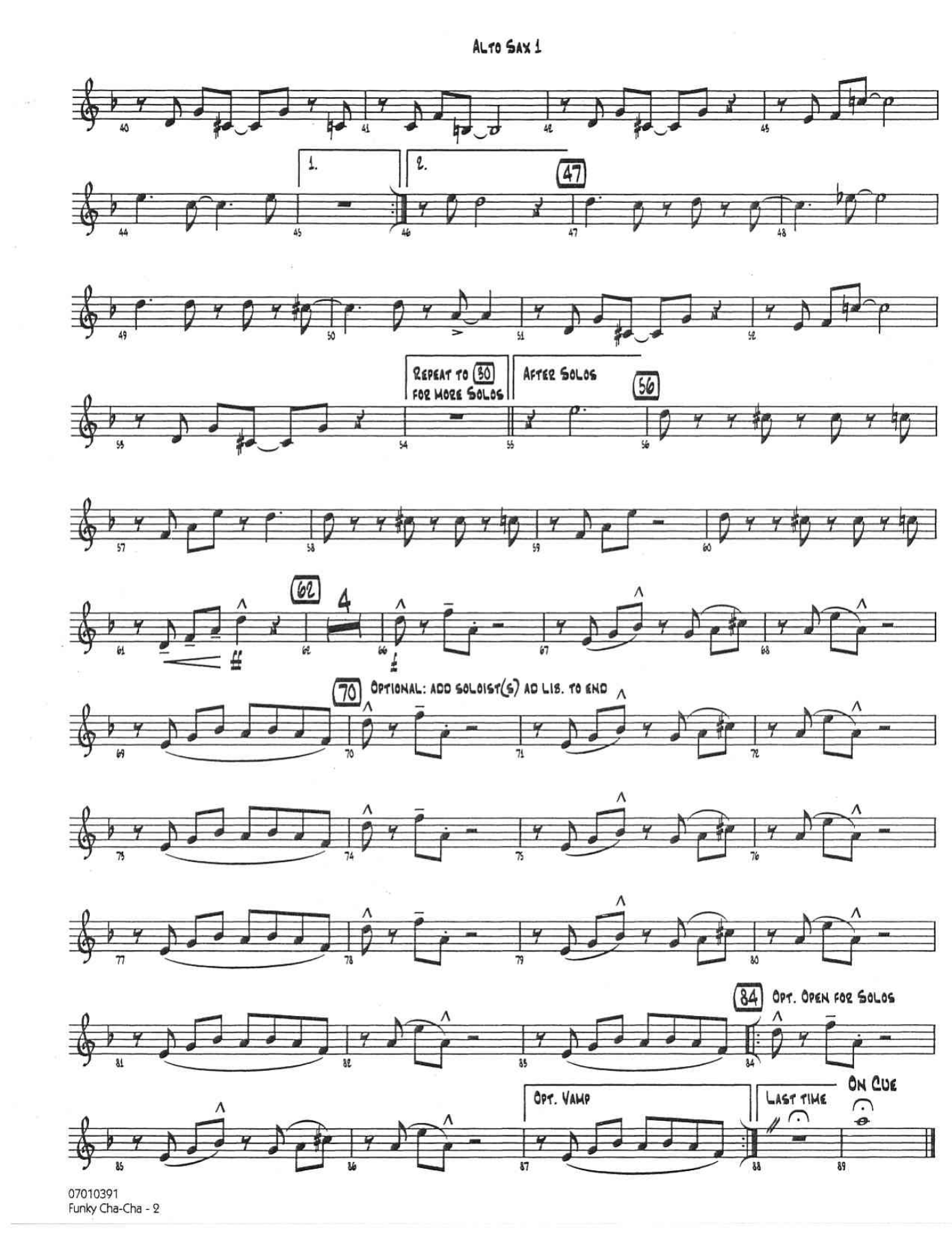 Funky Cha-Cha — page 2