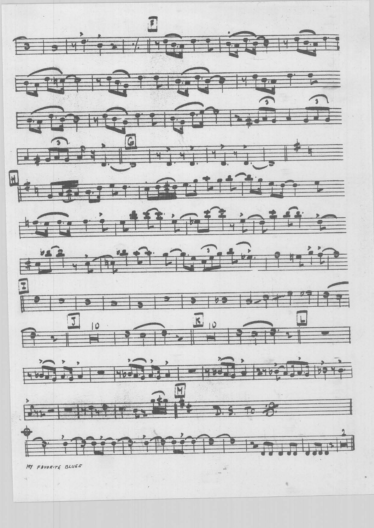 My Favorite Blues — page 2