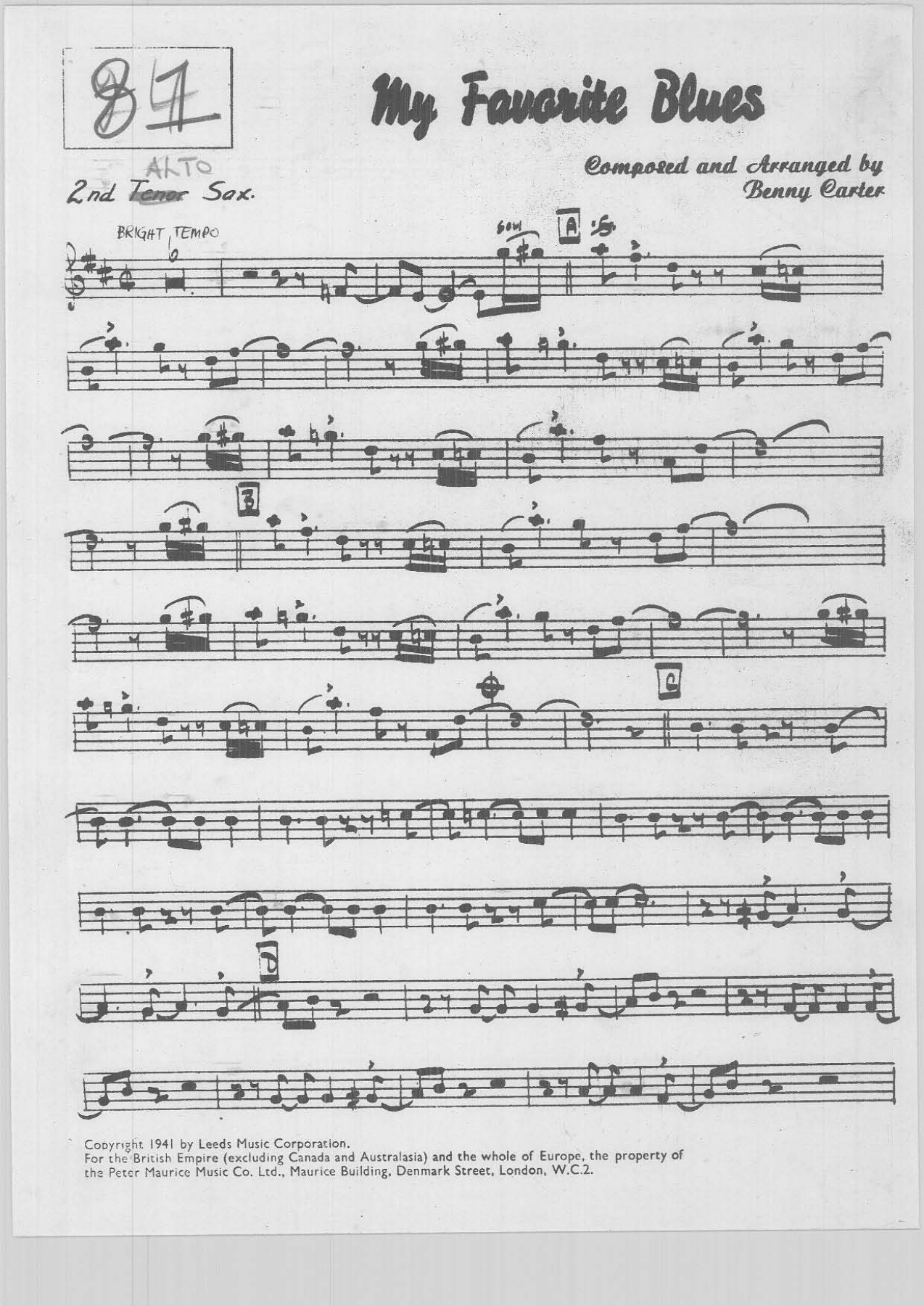 My Favorite Blues — page 3