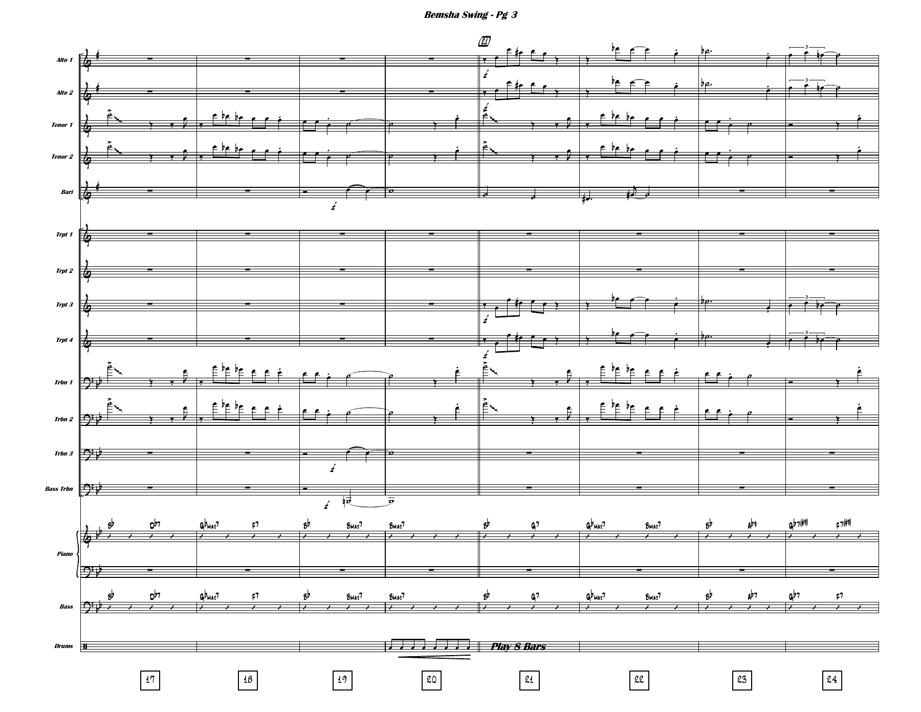 Bemsha Swing — page 3