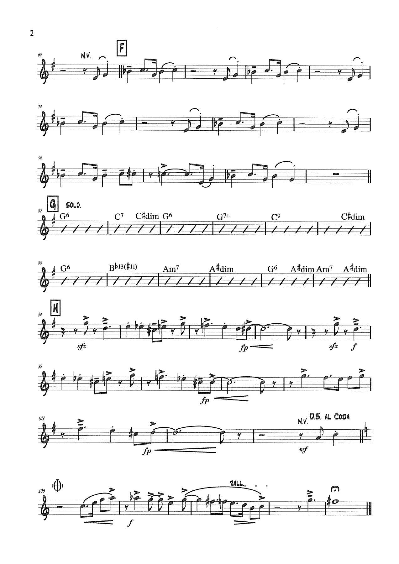 C' Est La Blues — page 2