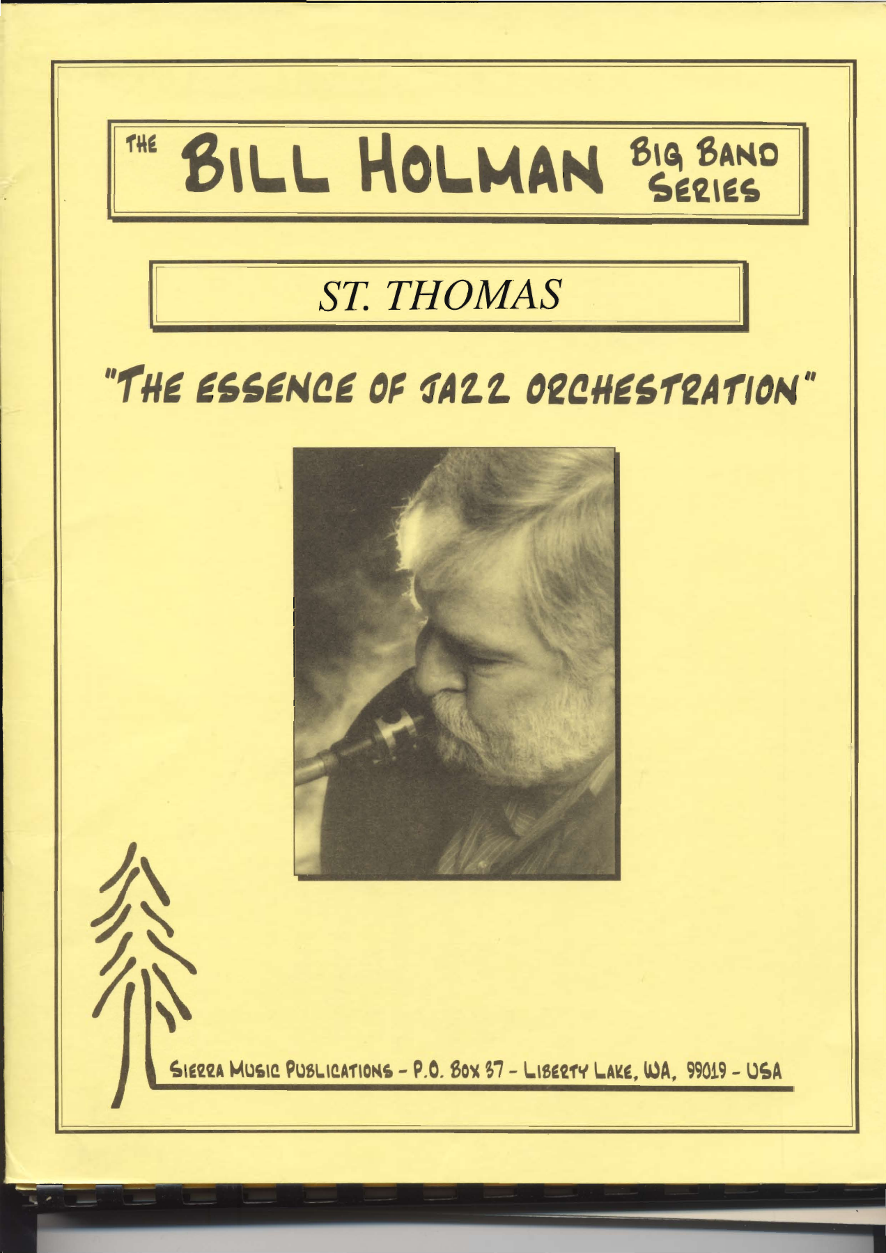 St.Thomas — sheet music cover (first page)