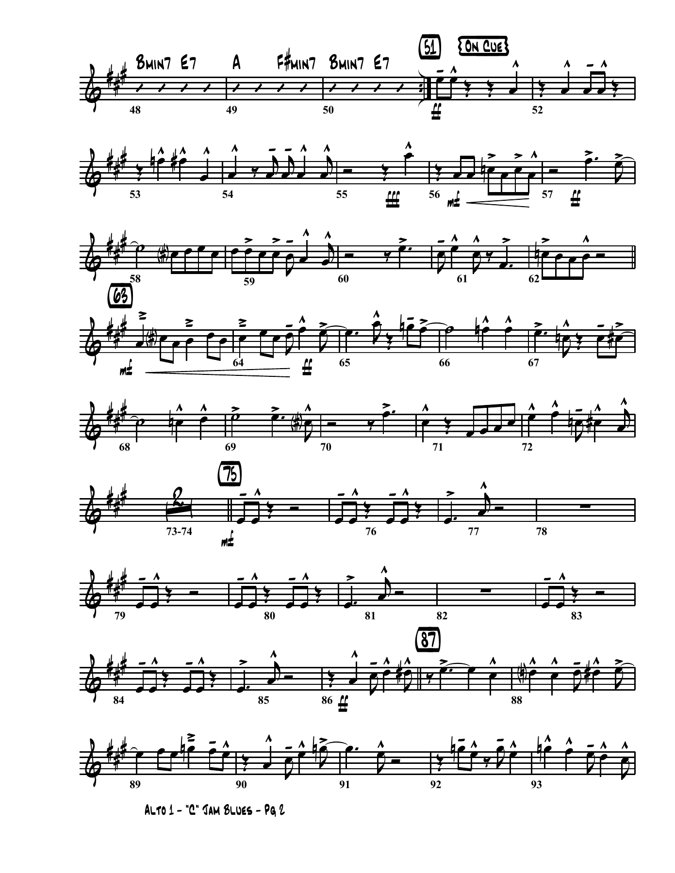 C Jam Blues — page 2