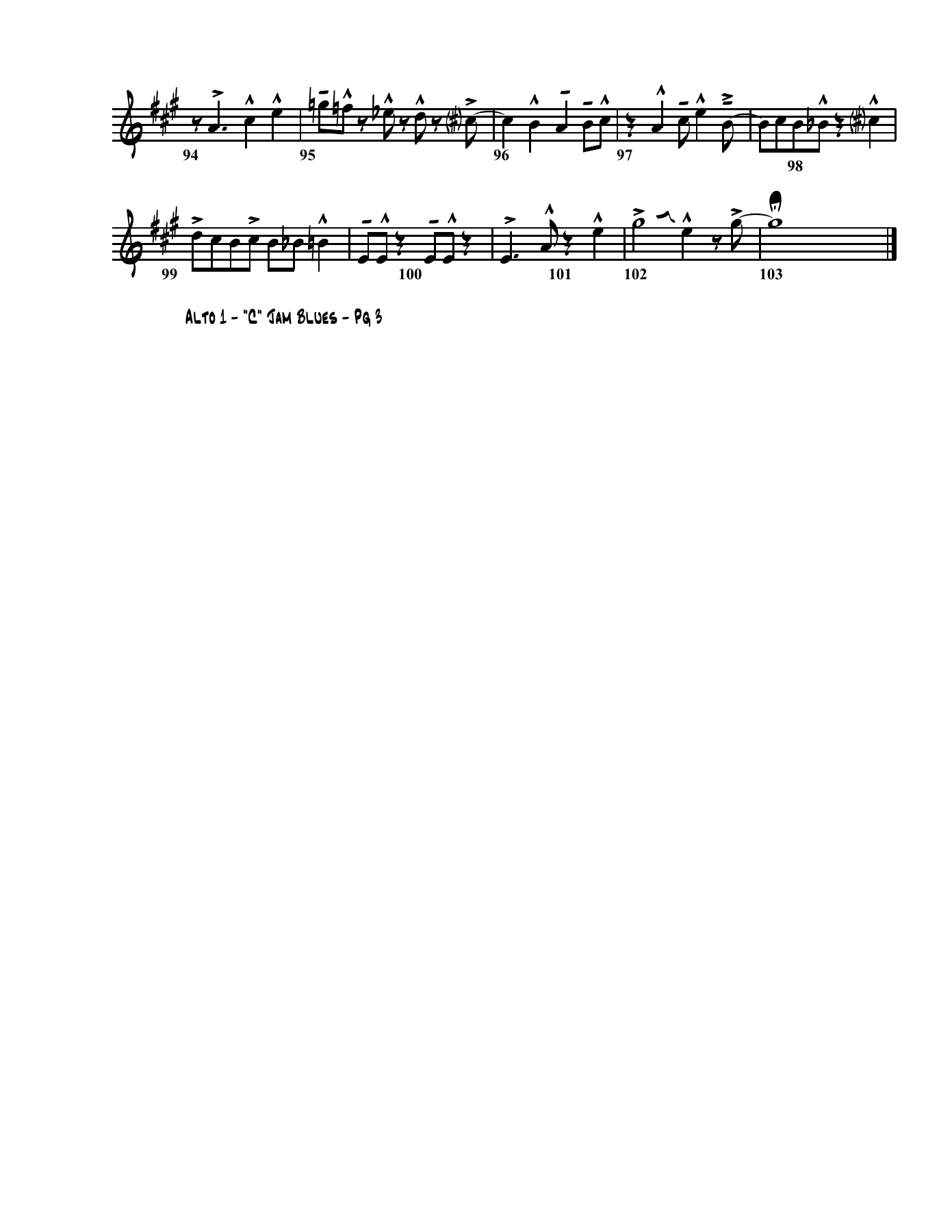 C Jam Blues — page 3