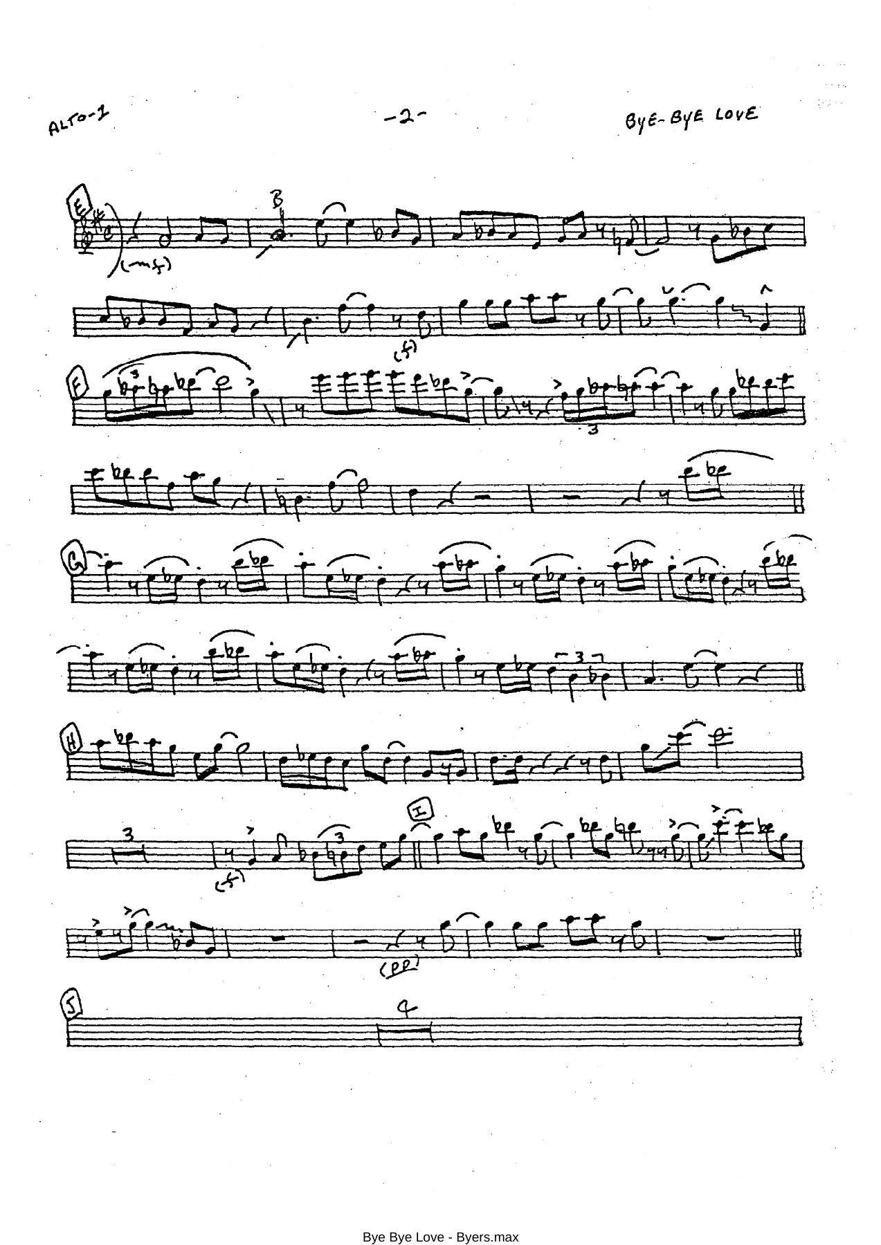 Bye Bye Love — page 2