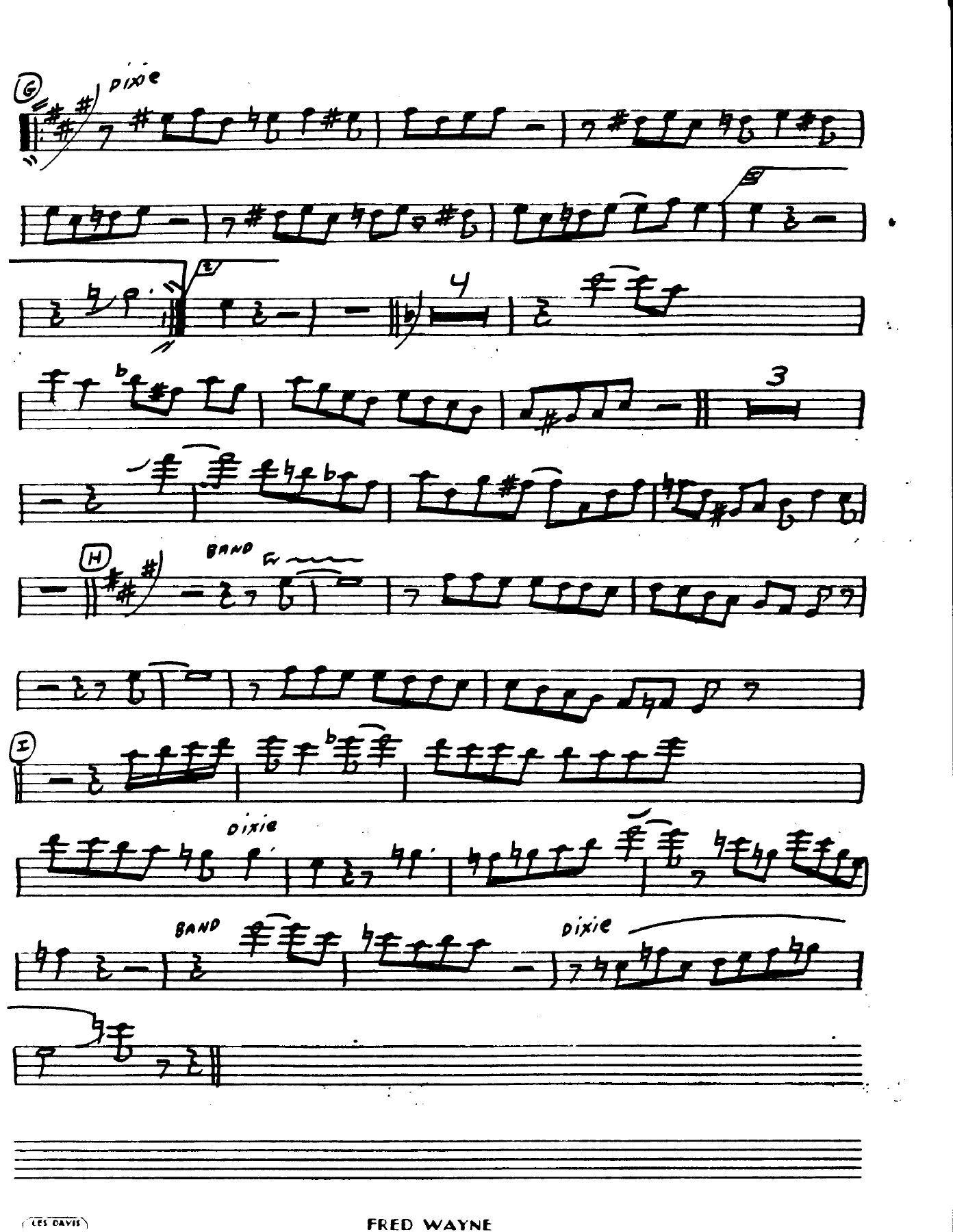Panama (B.May) Big Band Dixie — page 2