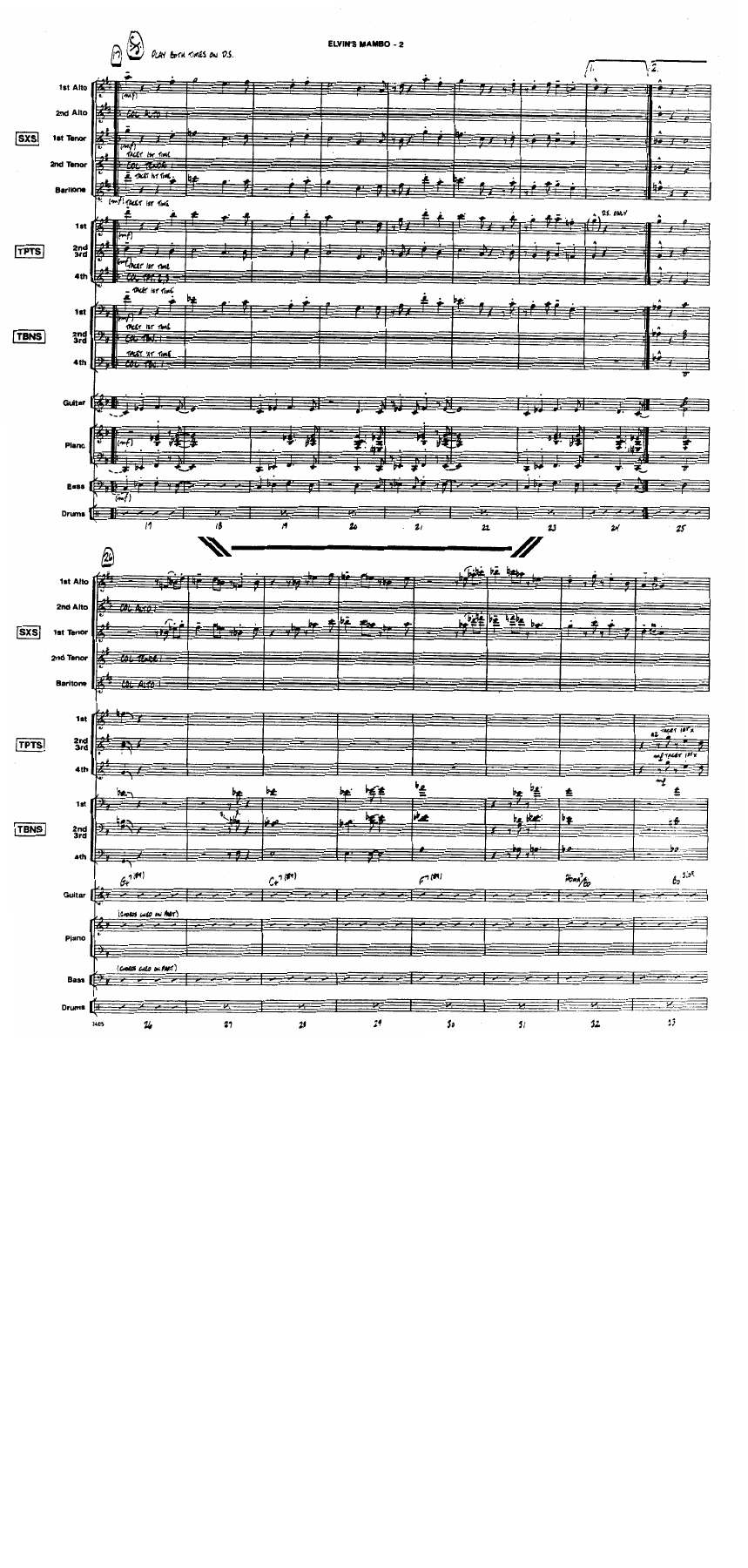 Elvin's Mambo — page 3