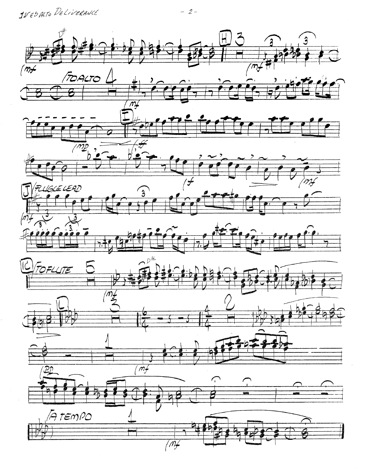 Deliverance (B.Holman) L.Bellson. — page 2