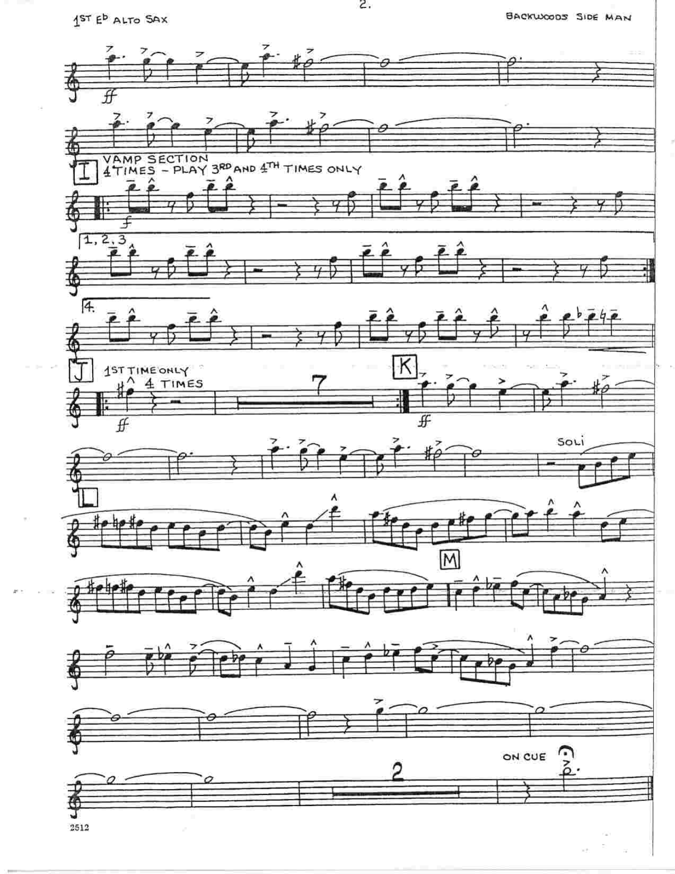 Backwoods Sideman (J.LaBarbera) B.Rich MP3 — page 2
