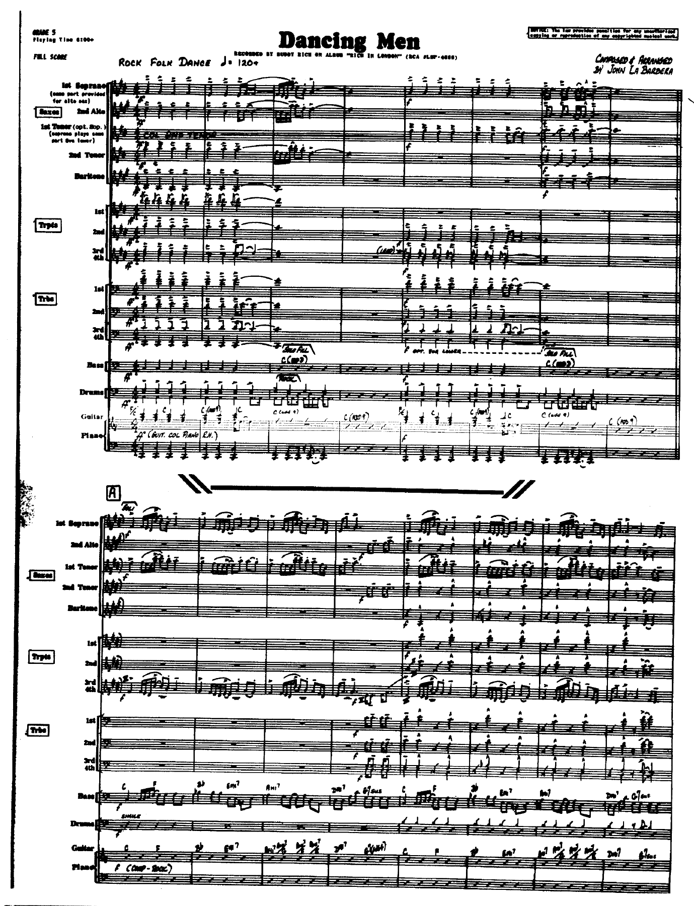 Dancing Men (J.LaBarbera) B.Rich — page 2