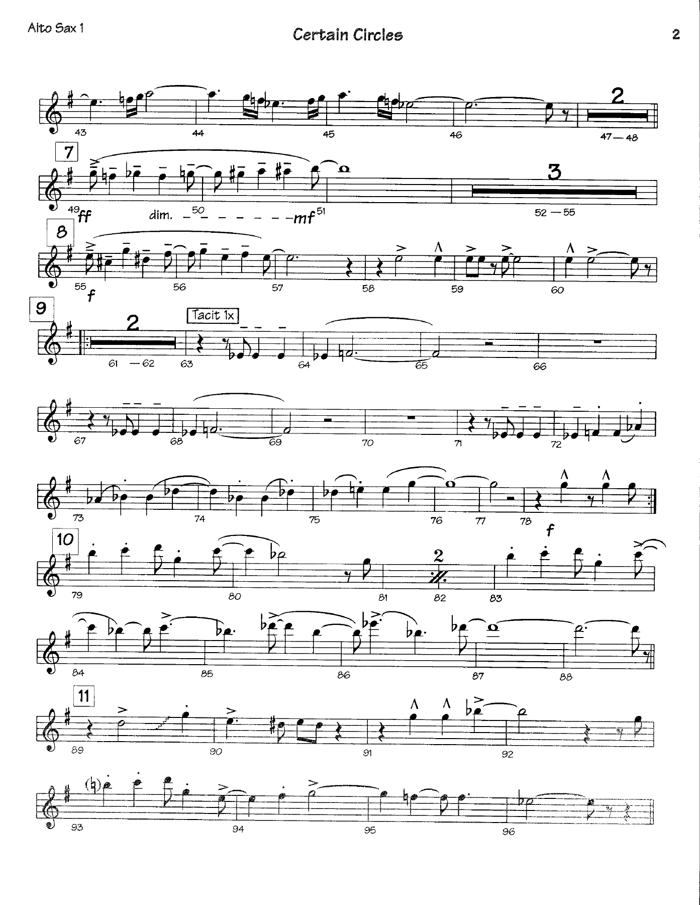 Certain Circles (B.Holman) C.Saunders — page 2