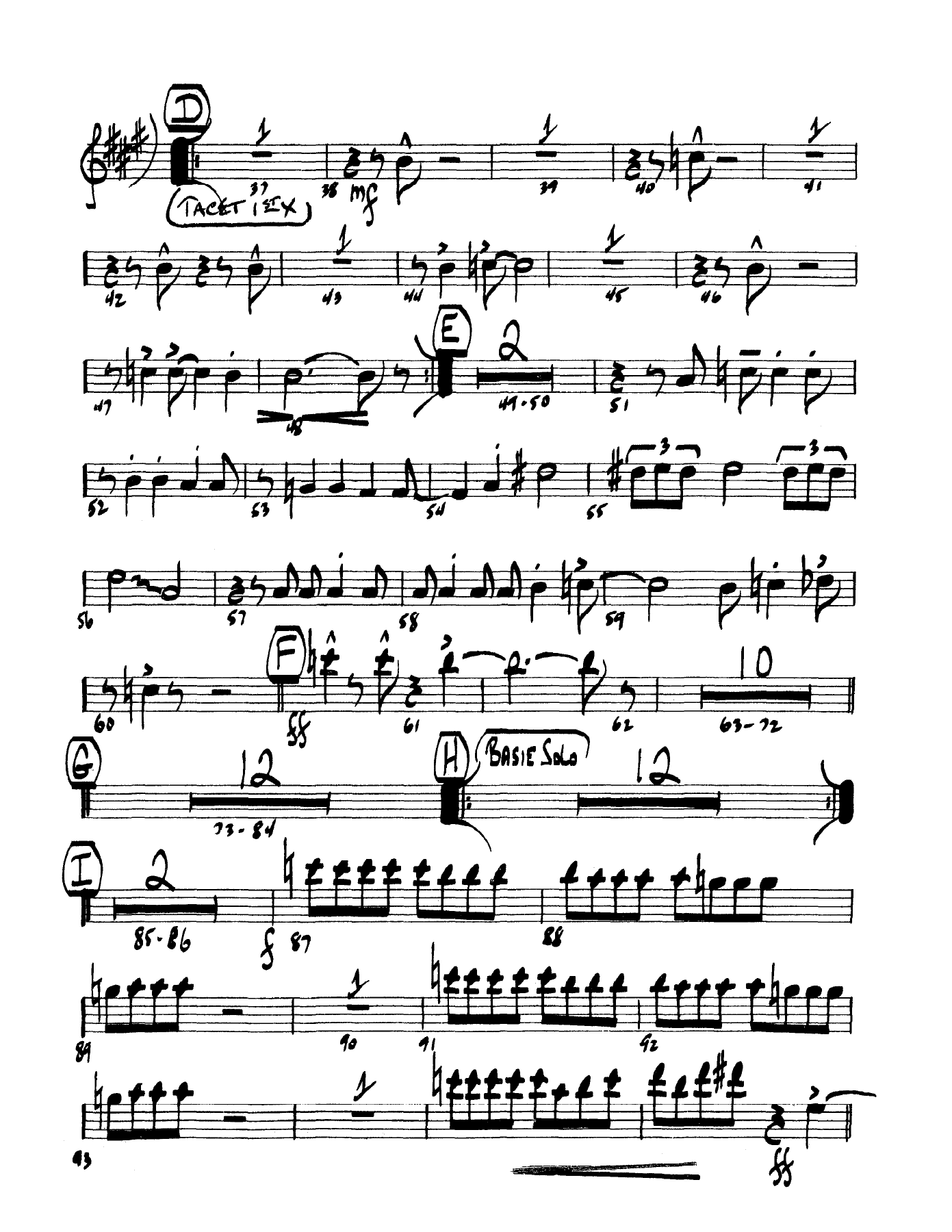 Blues For Alfy (B.Holman) C.Basie — page 2