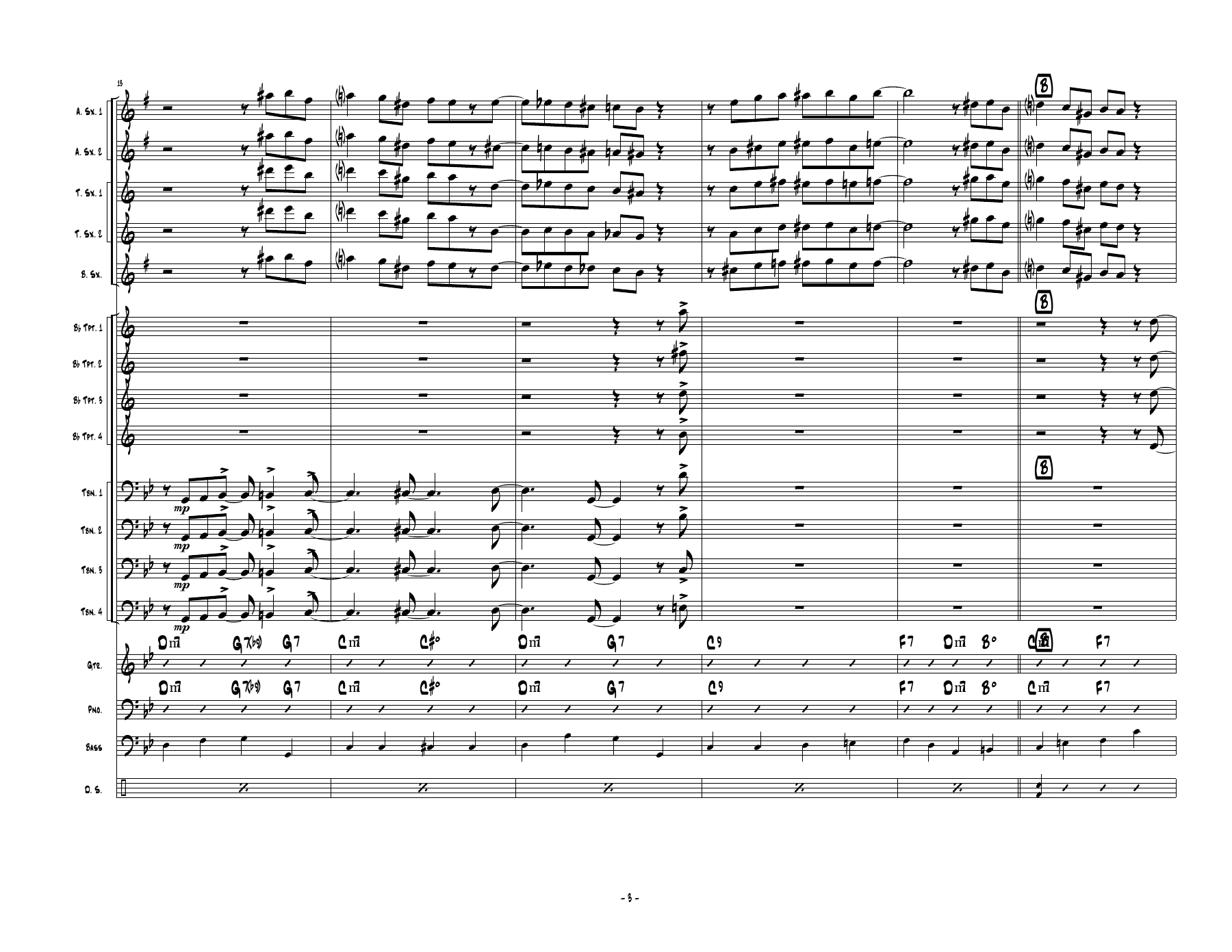 Brand X (B.Byers) C.Basie — page 3