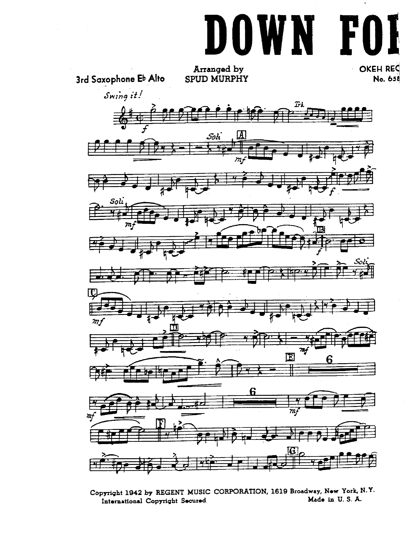 Down For Double (S.Murphy) C.Basie — page 3