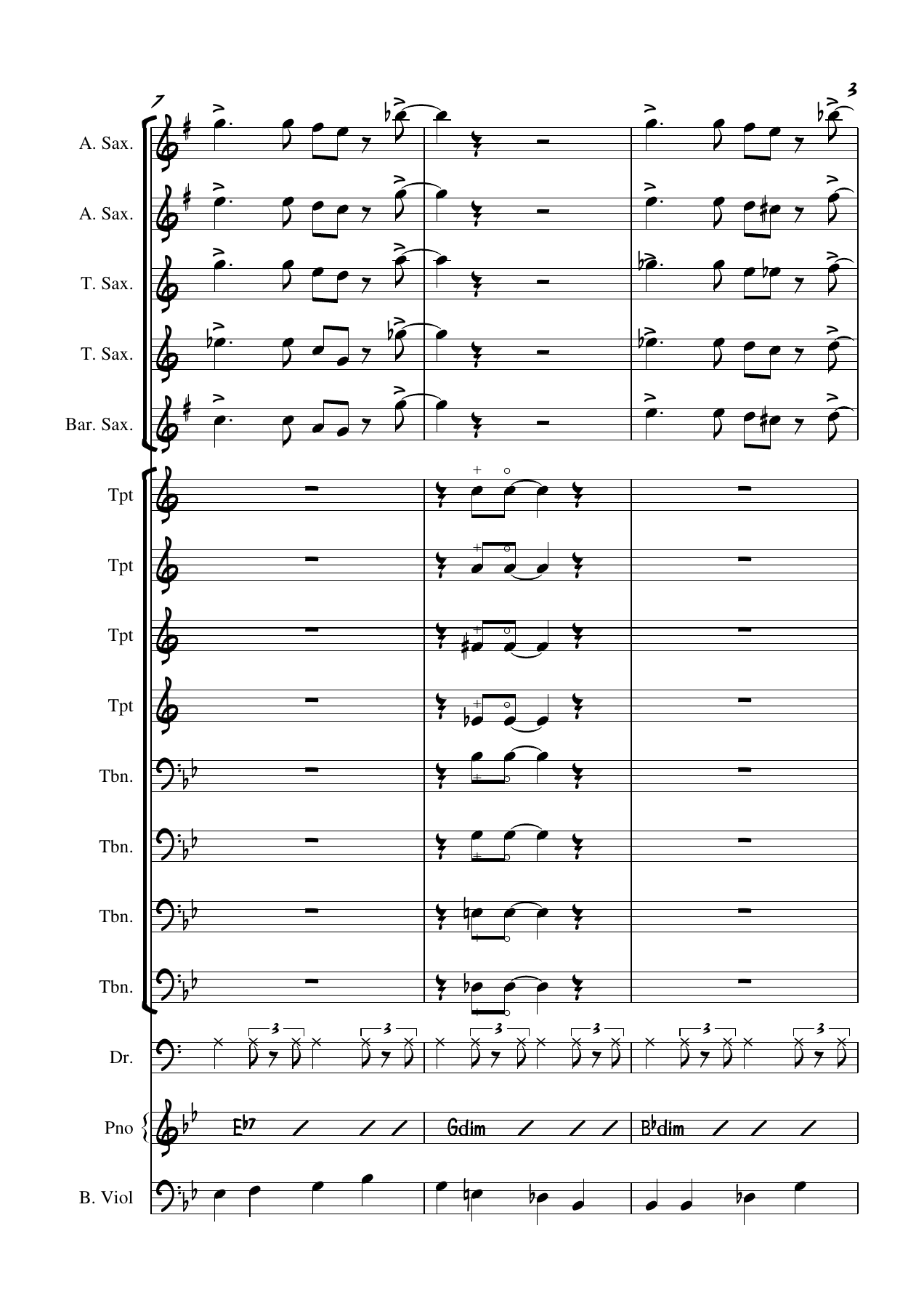 Doggin Around (M.Green) C.Basie — page 3