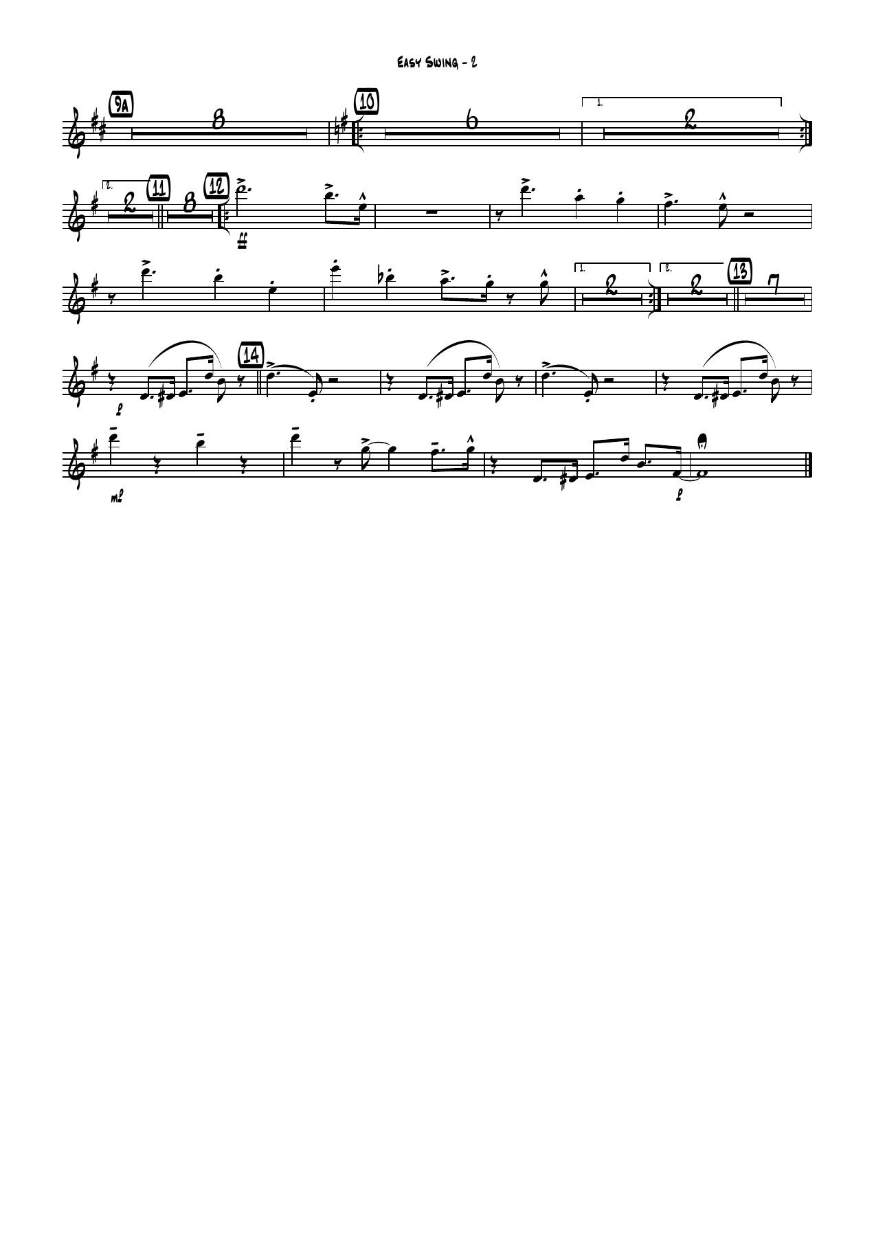 Easy Swing — page 2
