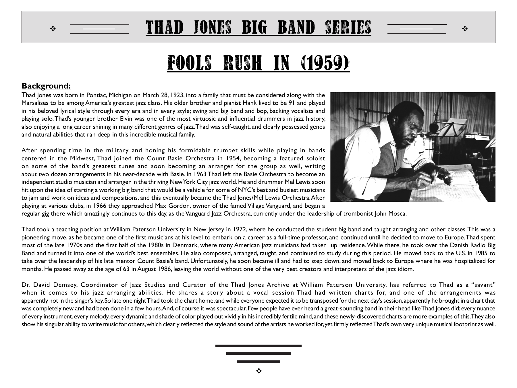 Fools Rush In (Thad Jones) C.Basie — page 2