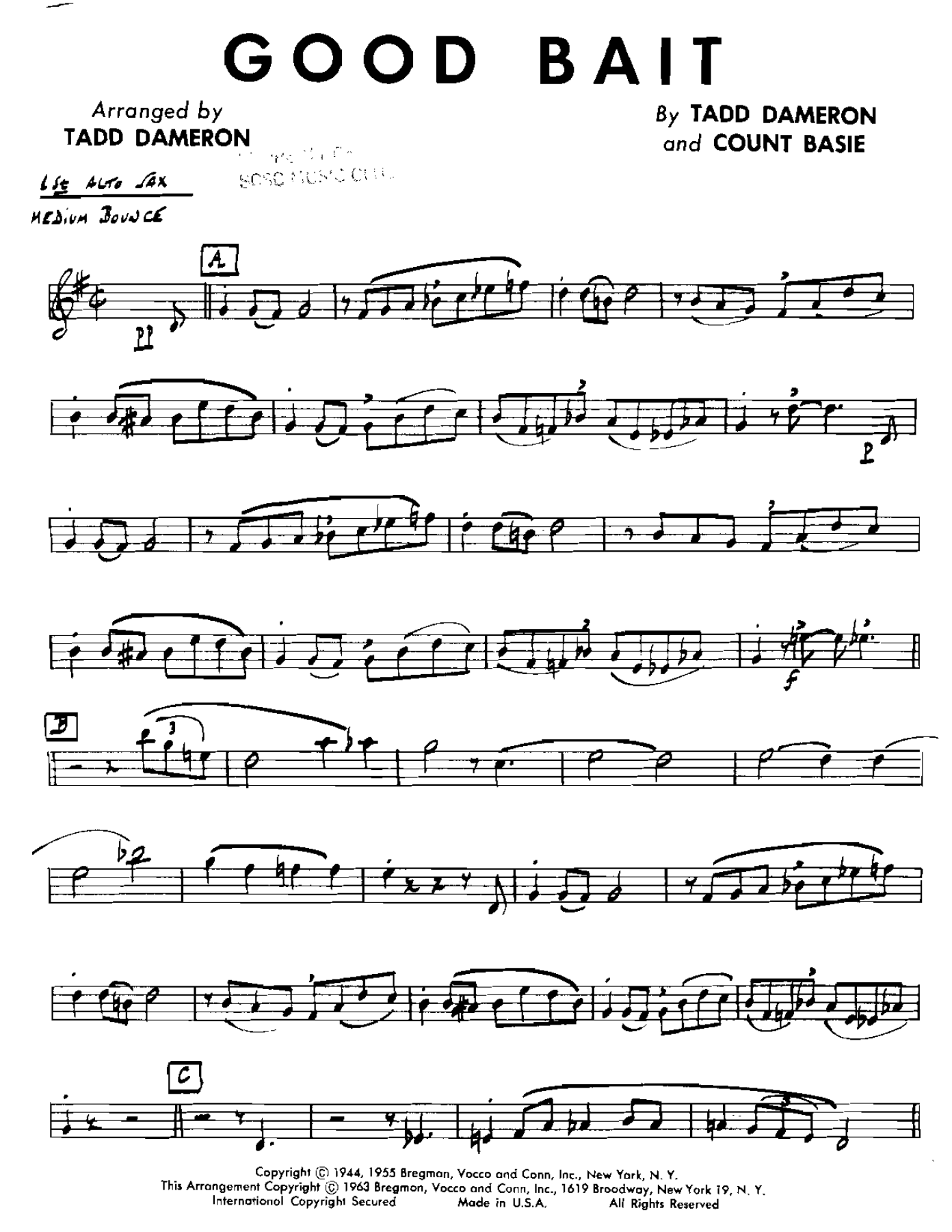 Good Bait (T.Dameron) C.Basie — page 3