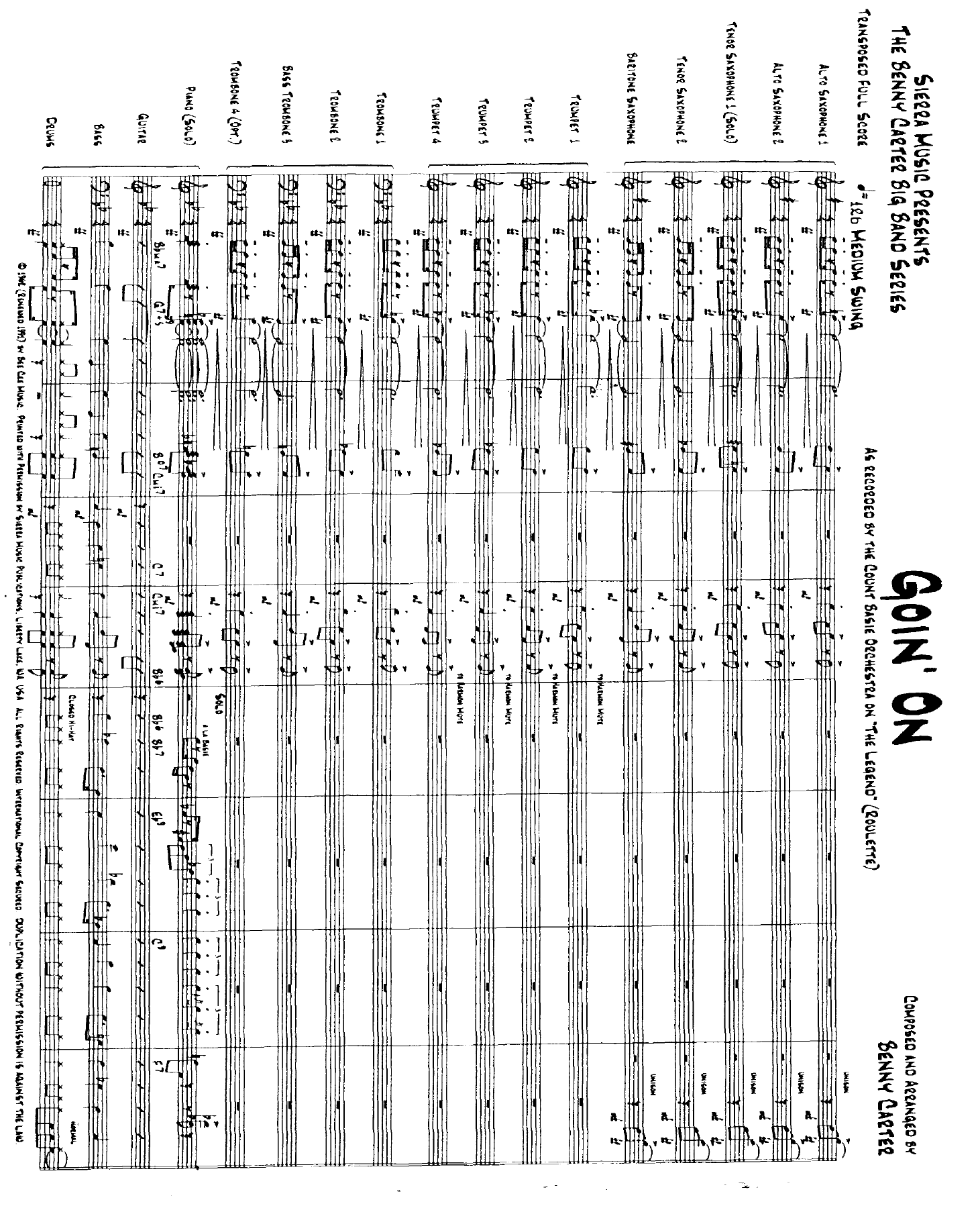 Goin' On (B.Carter) C.Basie Mp3 — page 3