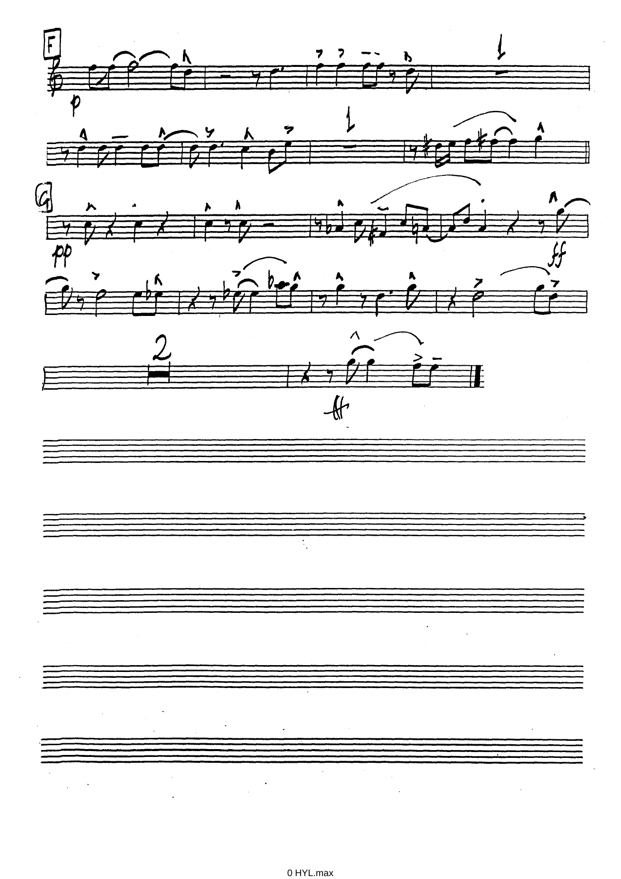 Hello, Young Lovers (C.O'Farrill) C.Basie — page 2