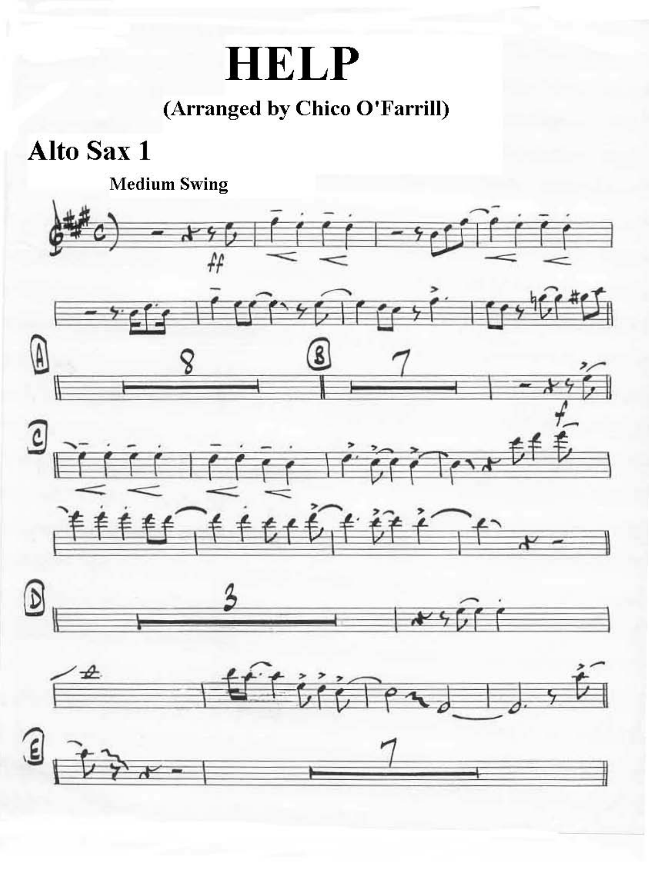 Help (C.O'Farrill) C.Basie — page 2
