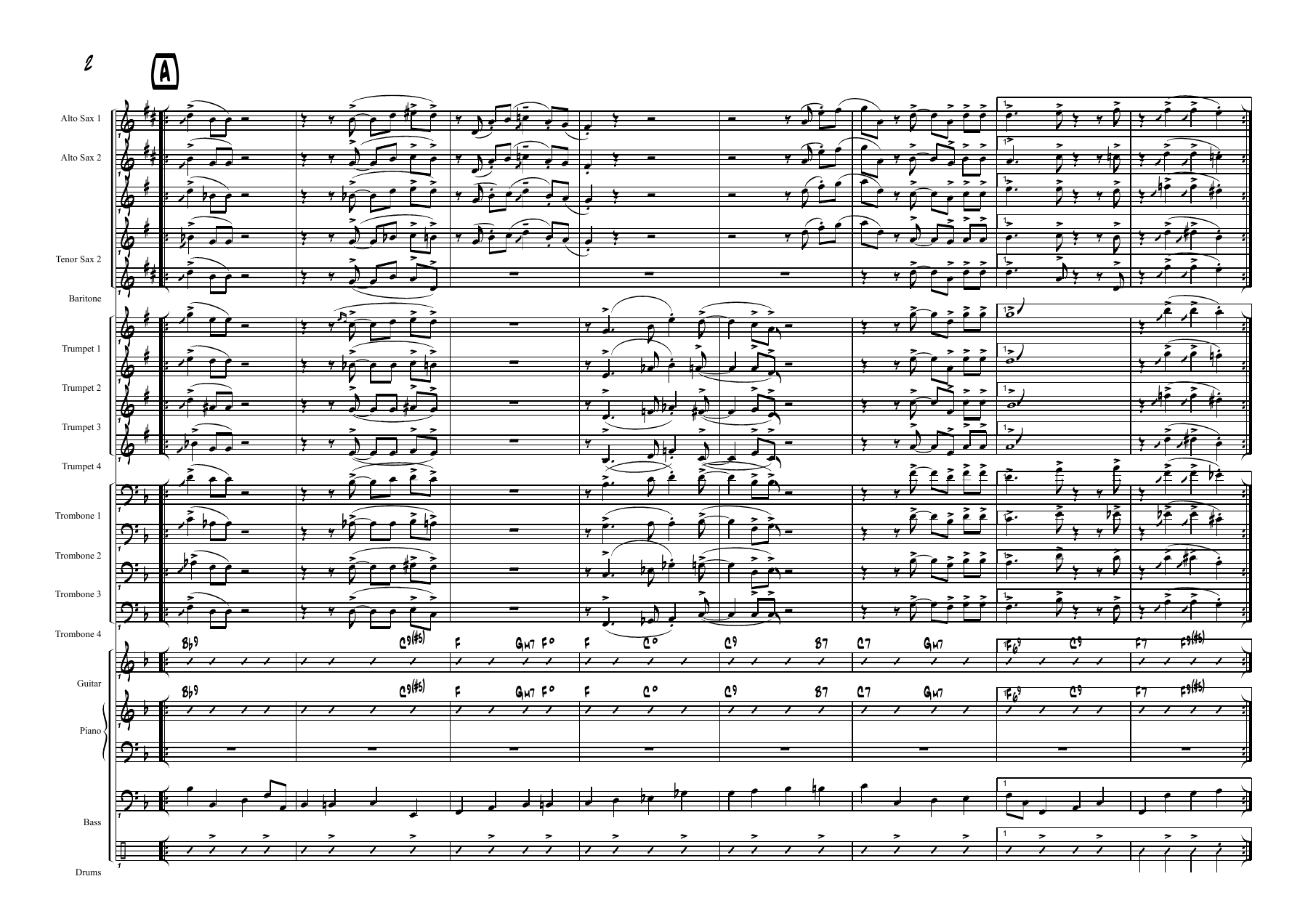 I Can't Stop Loving You (Q.Jones) C.Basie — page 2