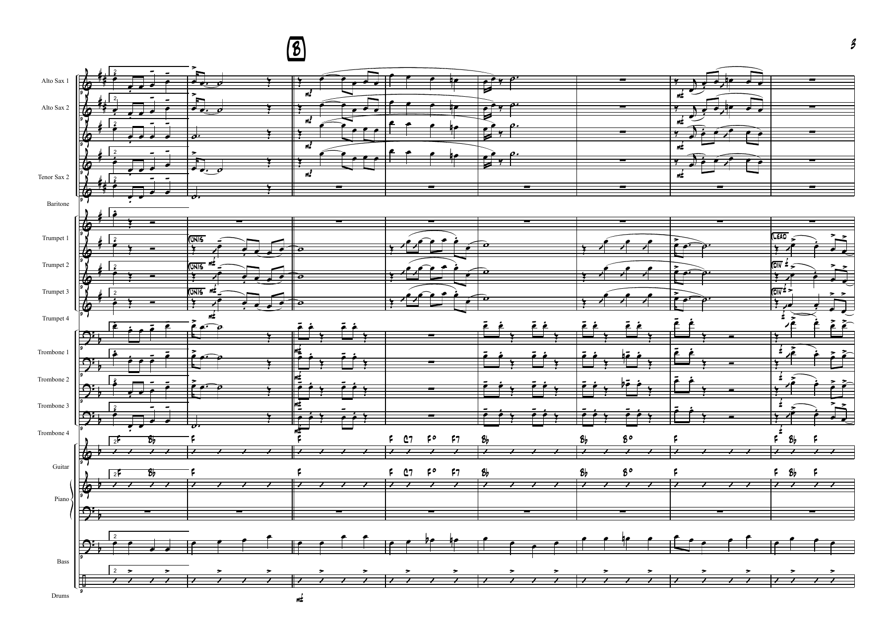 I Can't Stop Loving You (Q.Jones) C.Basie — page 3