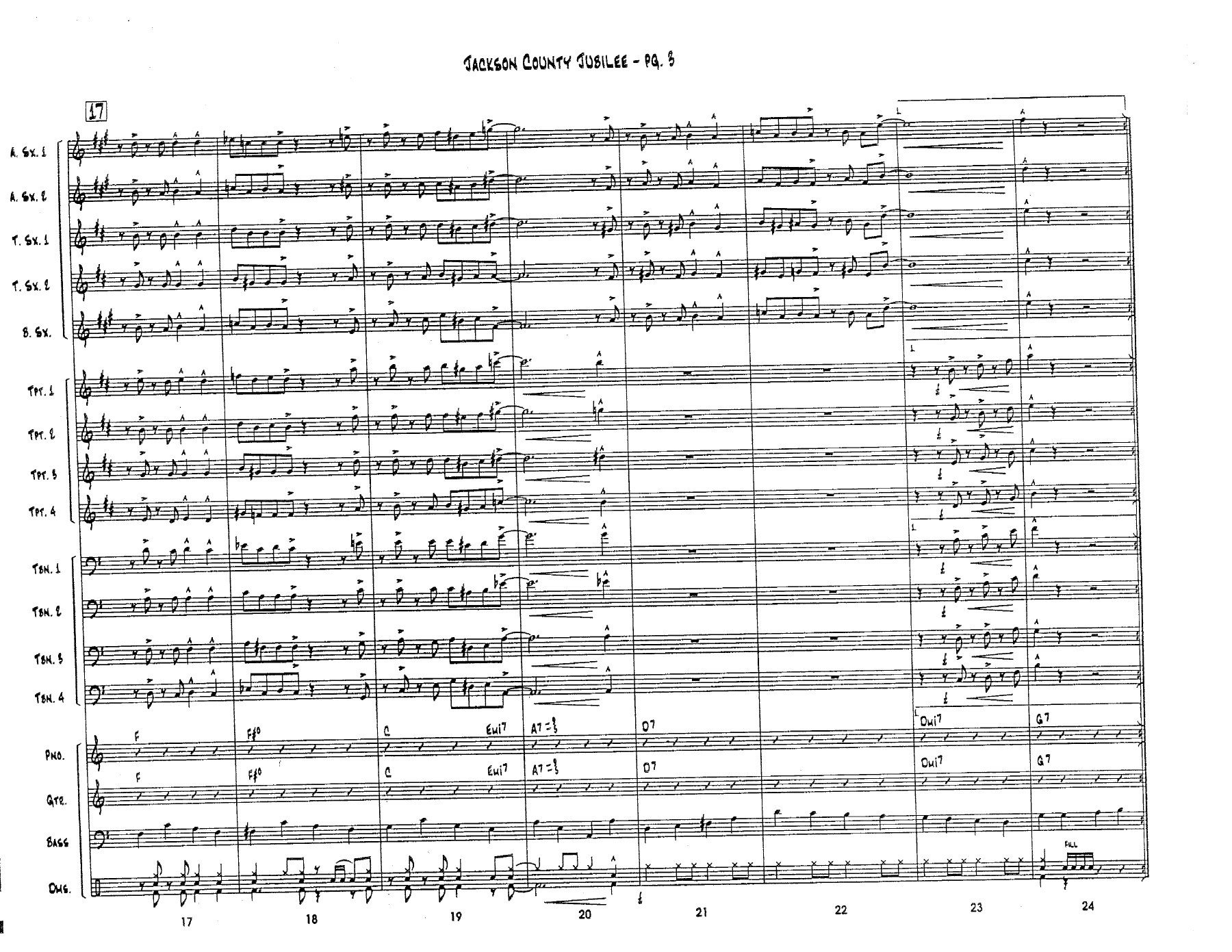 Jackson County Jubilee (B.Carter) C.Basie MP3 — page 3