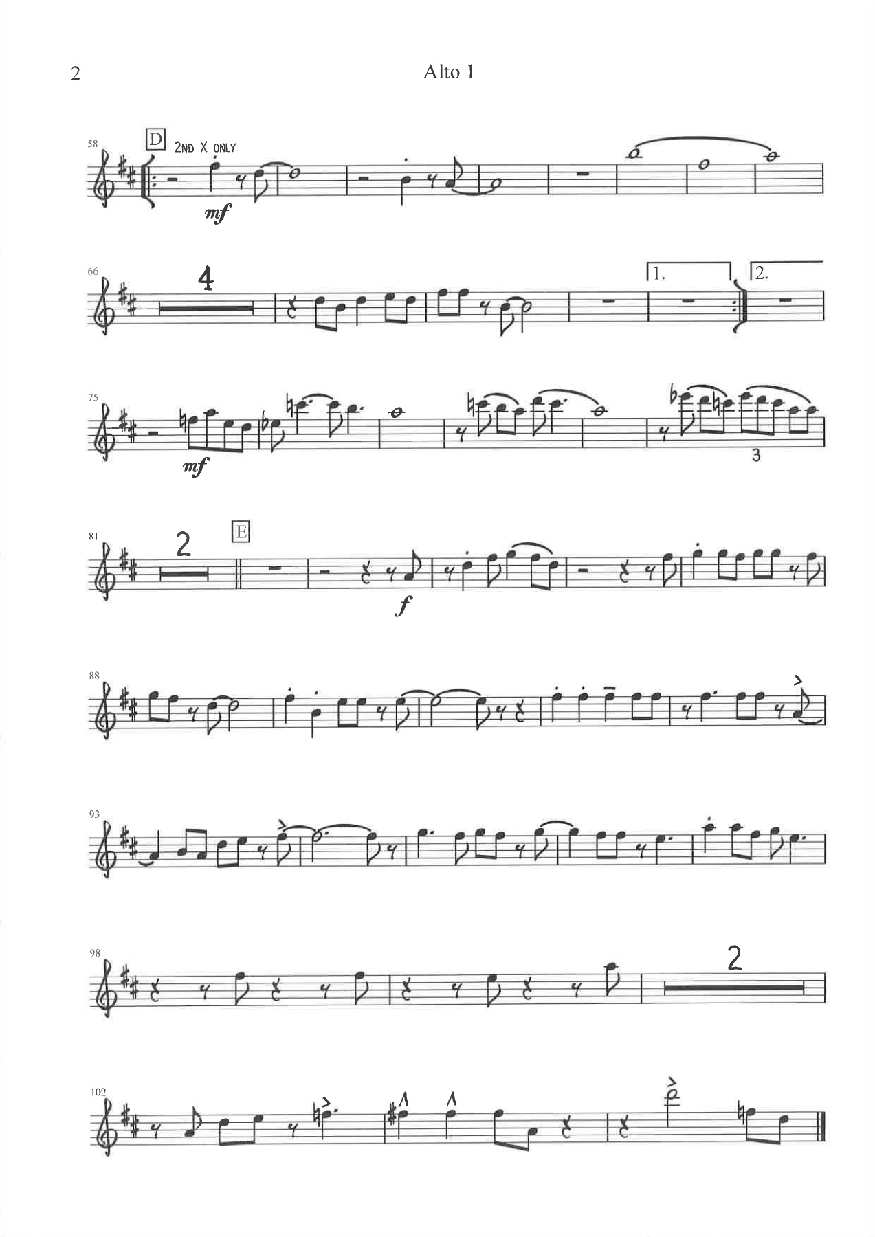 Jingle Bells (S.Nestico) C.Basie — page 2