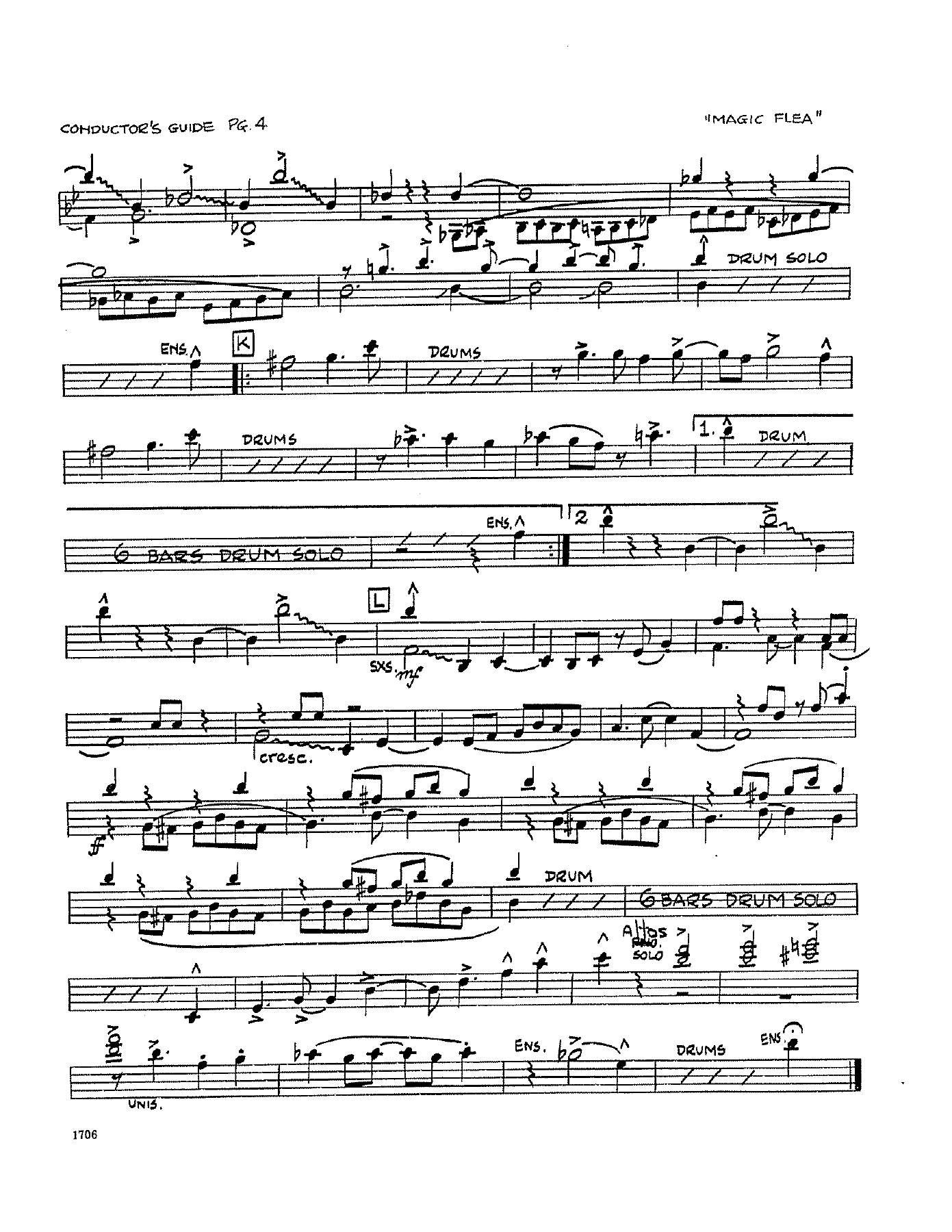 Magic Flea (S.Nestico) C.Basie — page 3