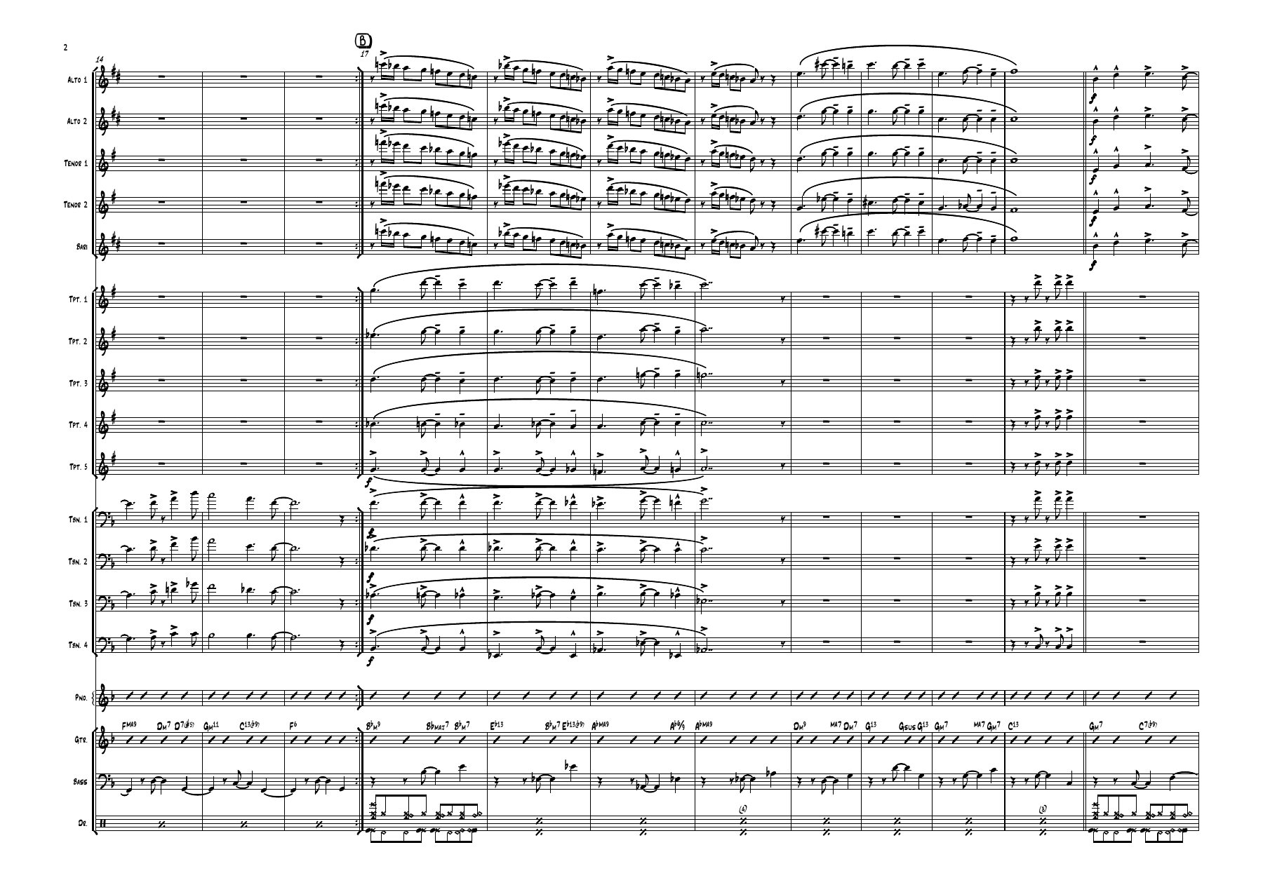 Mambo Inn (F.Foster) C.Basie — page 2
