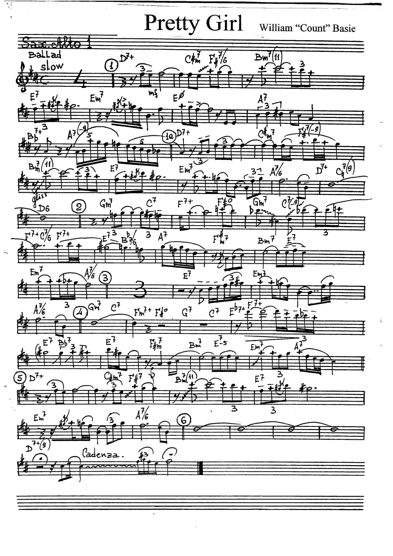 Pretty Girl — sheet music cover (first page)