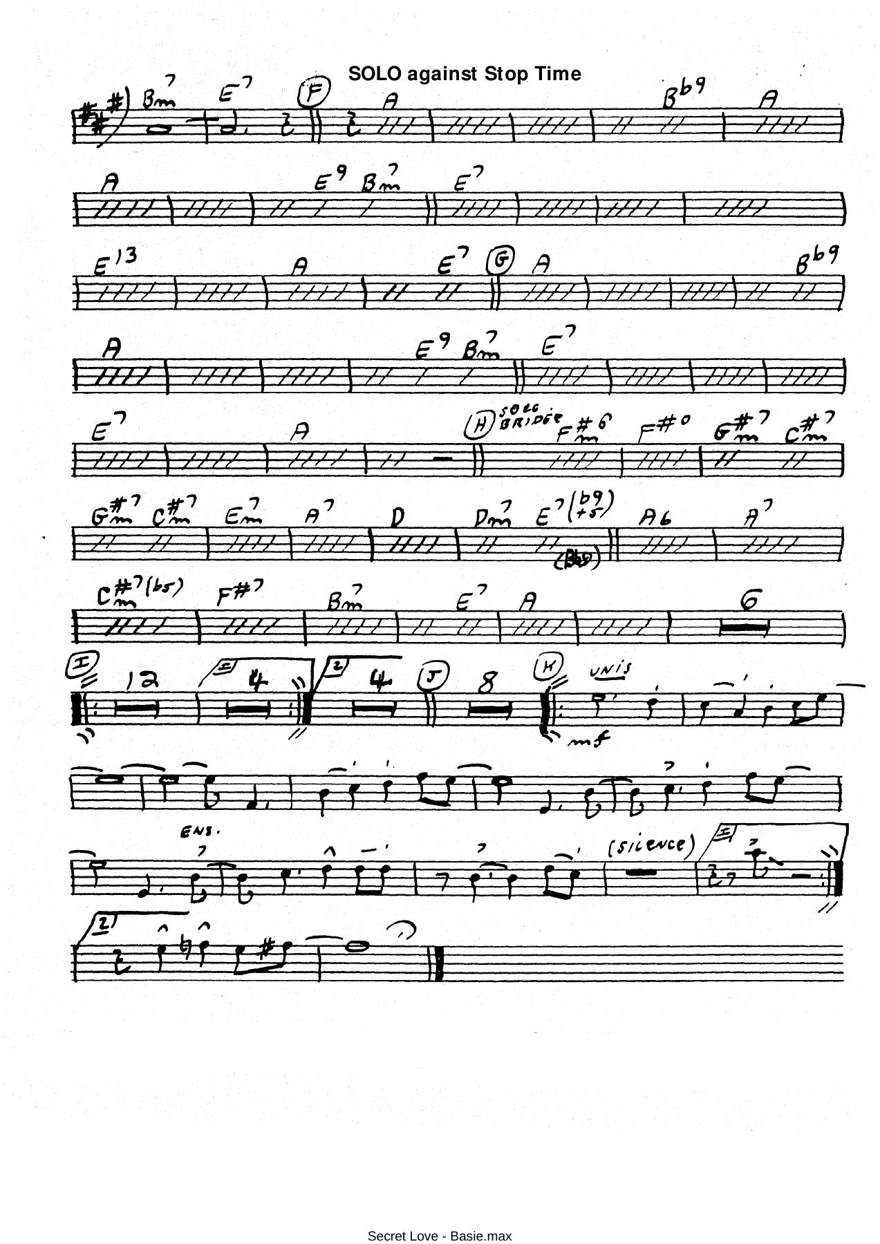 Secret Love (C.O'Farrill) C.Basie — page 2