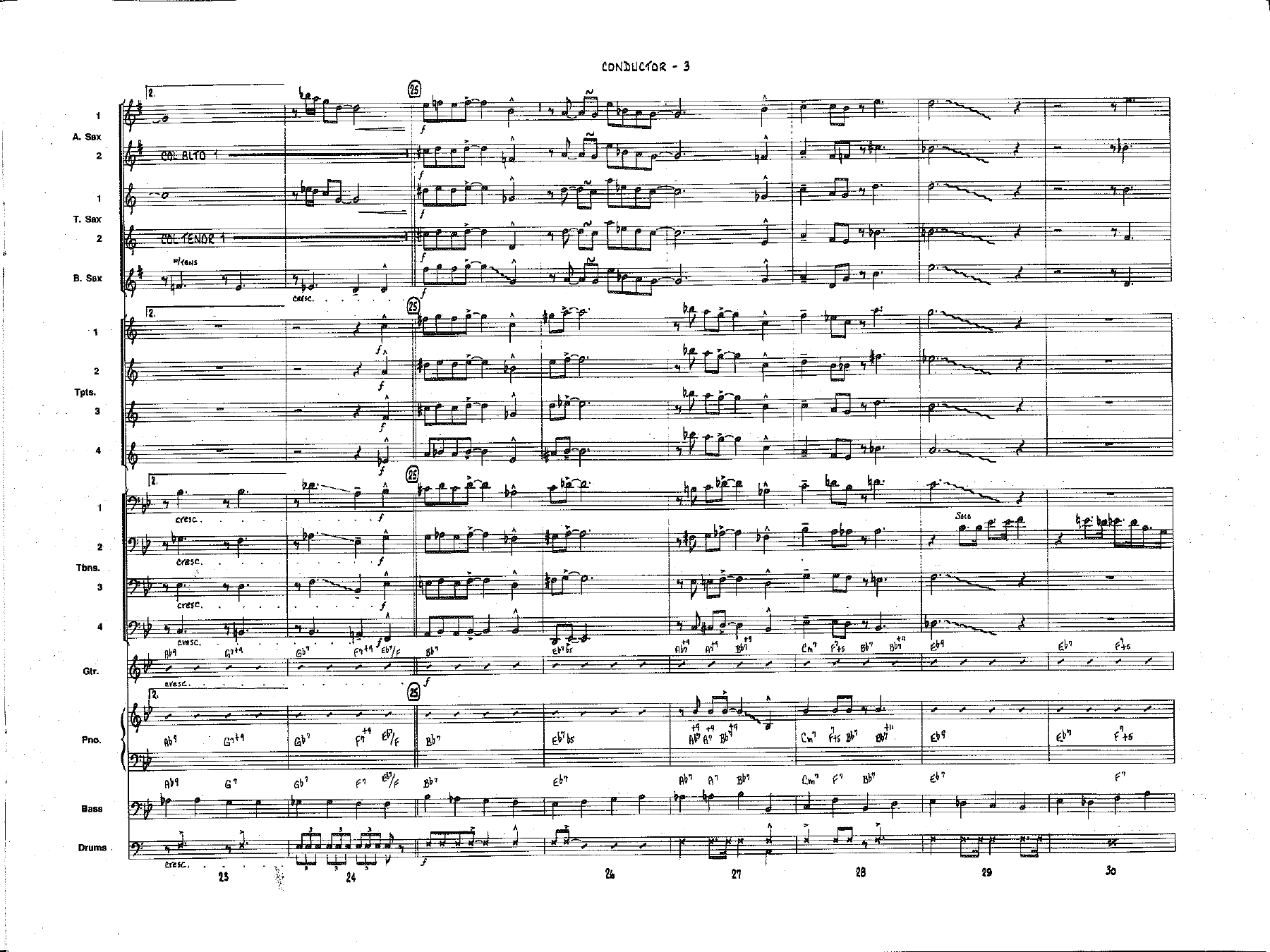 Steppin' (B.Ojeda) C.Basie — page 3