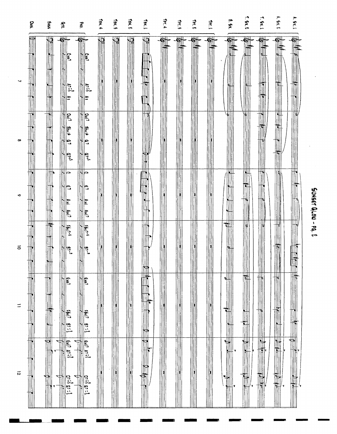 Sunset Glow (B.Carter) C.Basie. MP3 — page 2