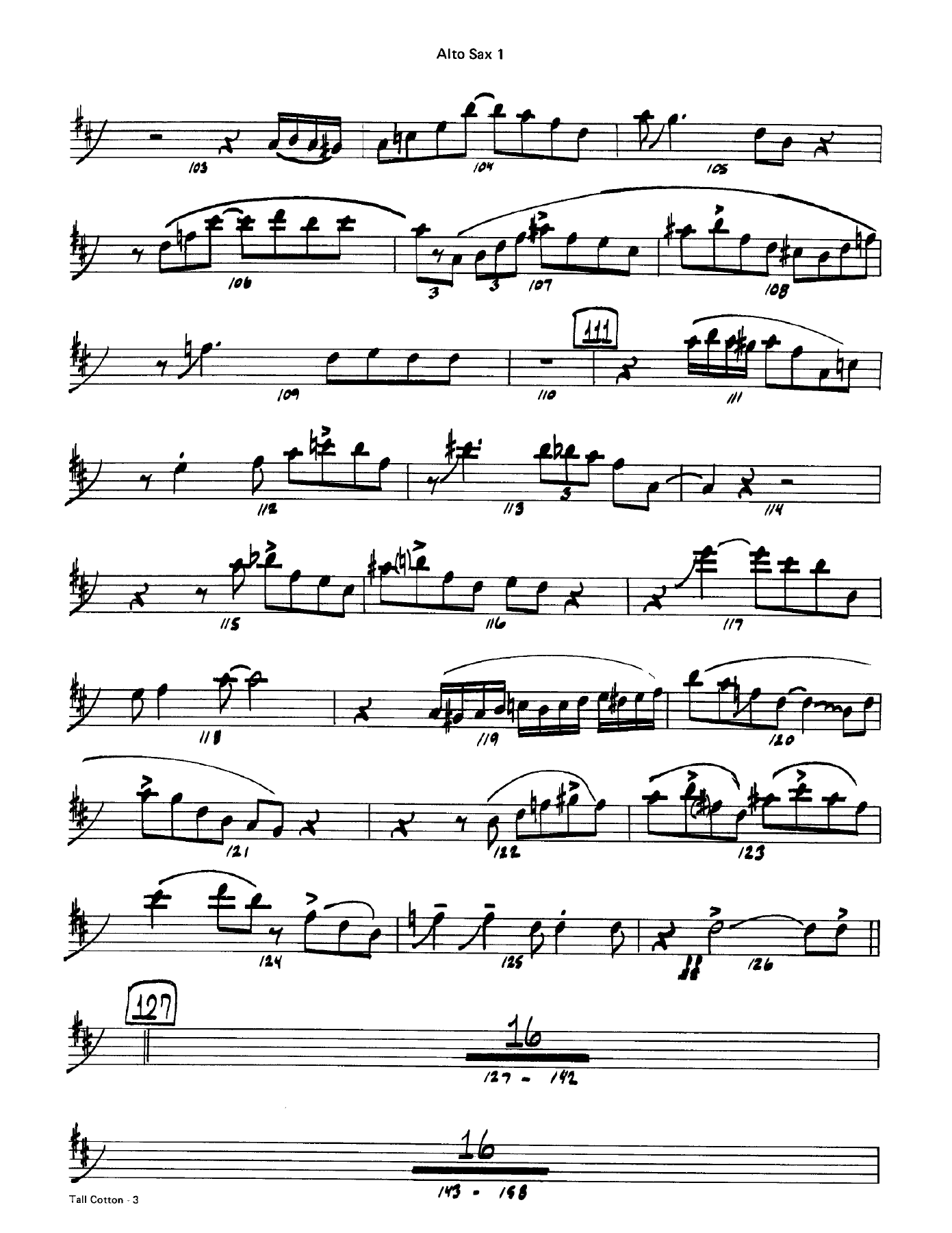 Tall Cotton (S.Nestico) C.Basie — page 3