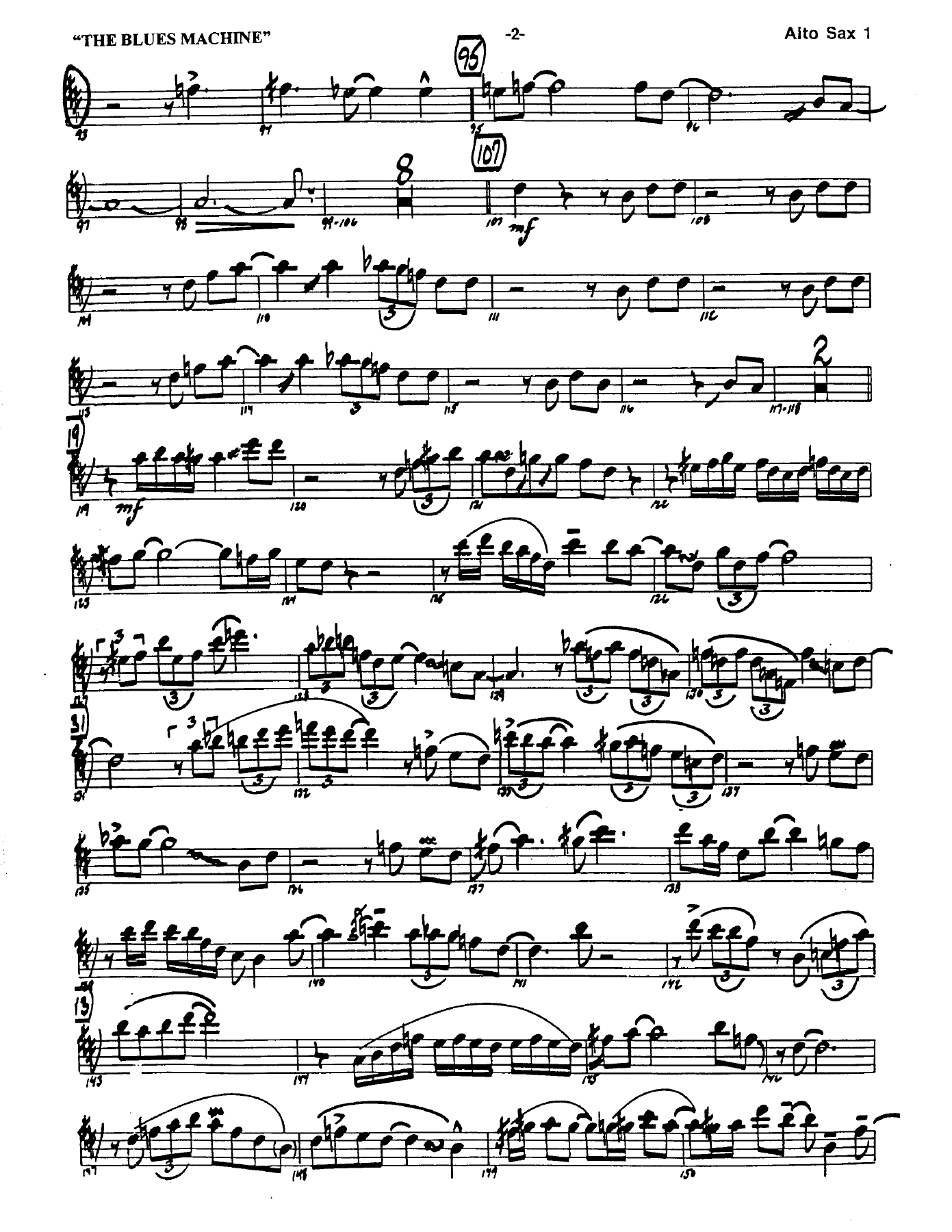 The Blues Machine (S.Nestico) C.Basie — page 2