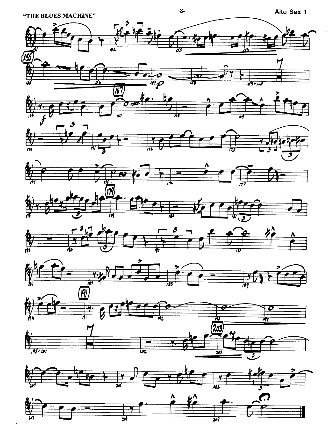 The Blues Machine (S.Nestico) C.Basie — page 3