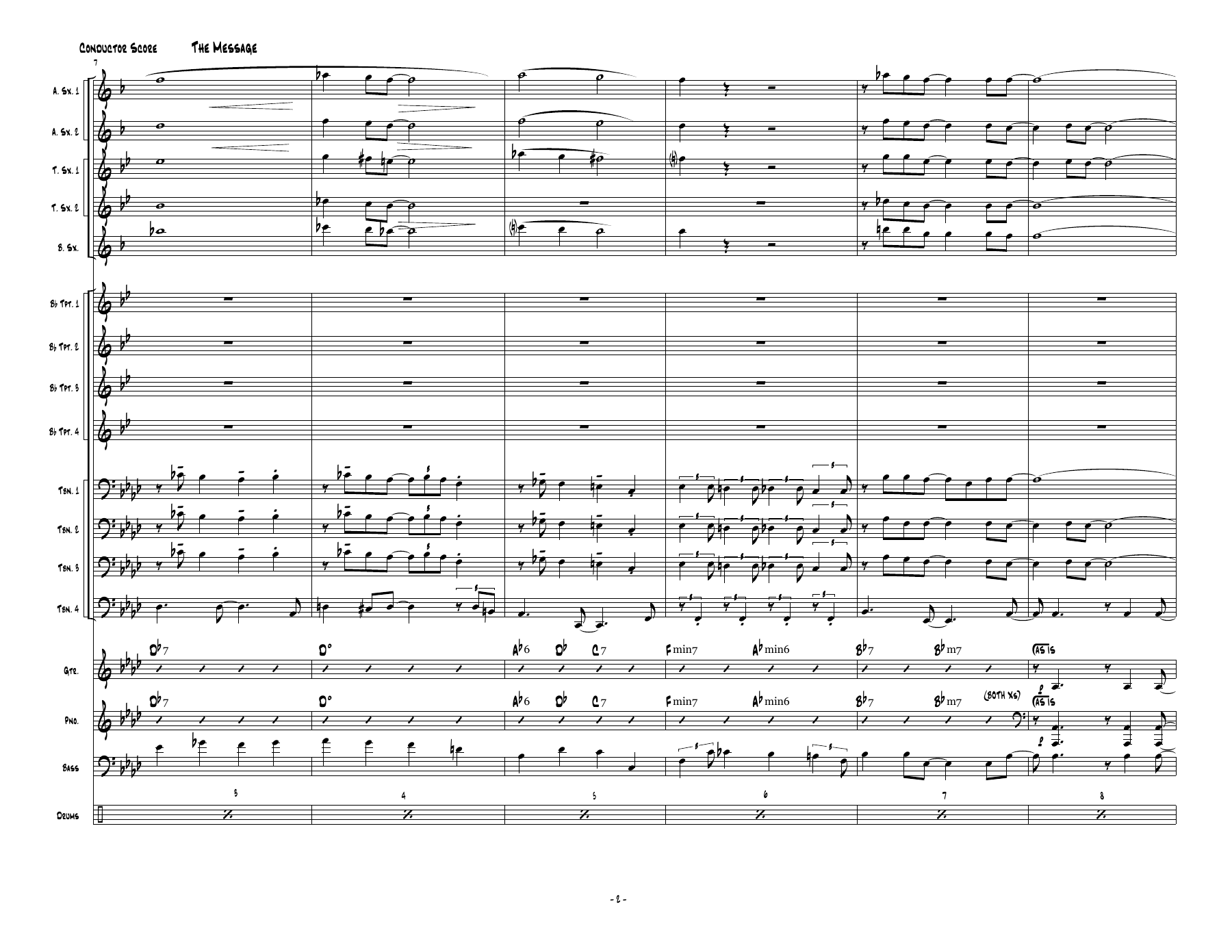 The Message (U.Green) C.Basie — page 2