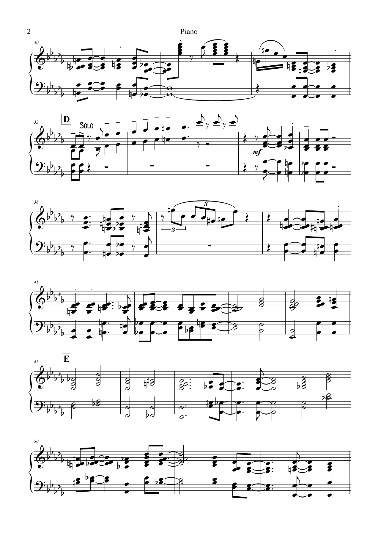 The Second Time Arond (B.Byers) C.Basie — page 2