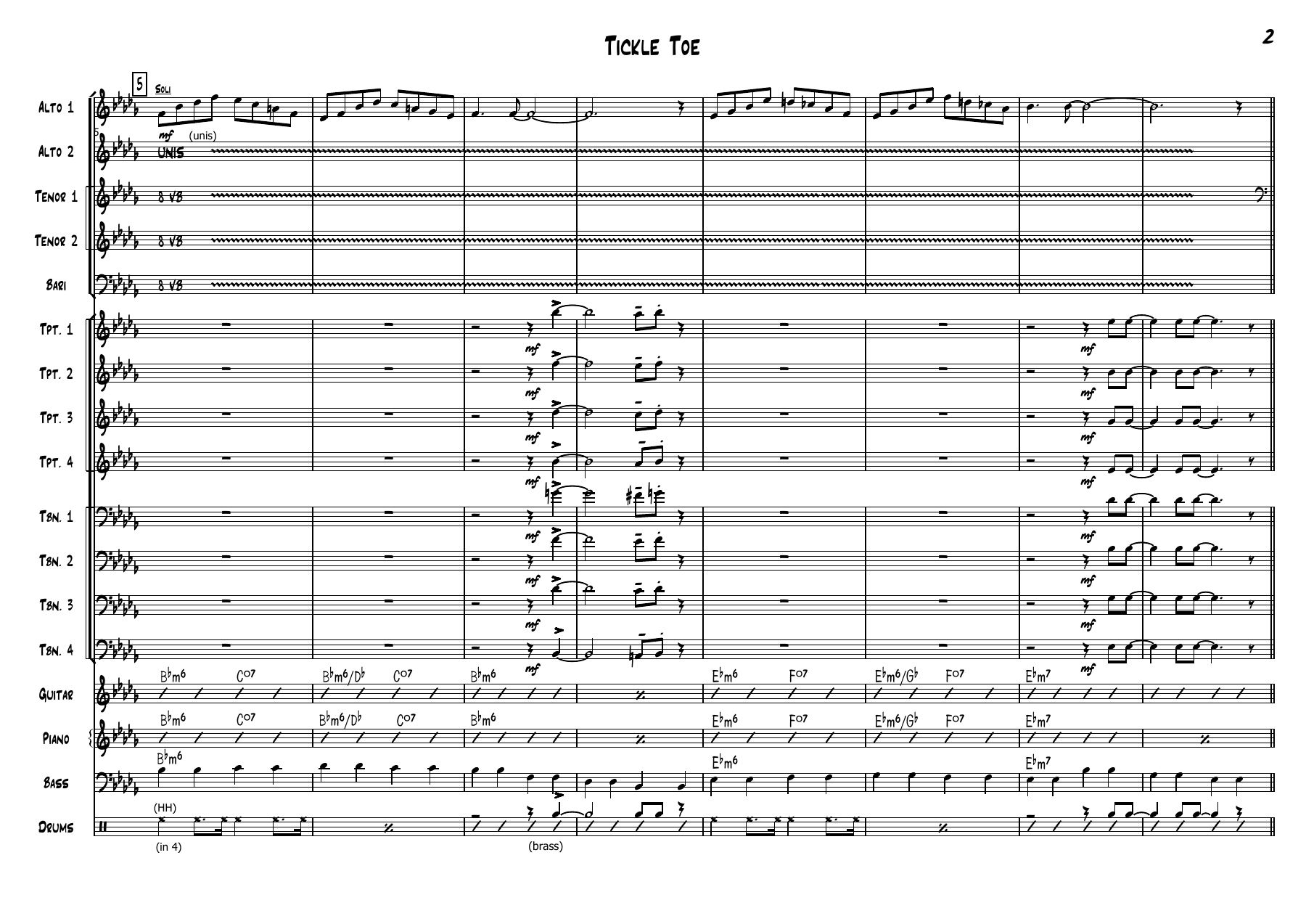 Tickle Toe (F.Foster) C.Basie MP3 — page 2