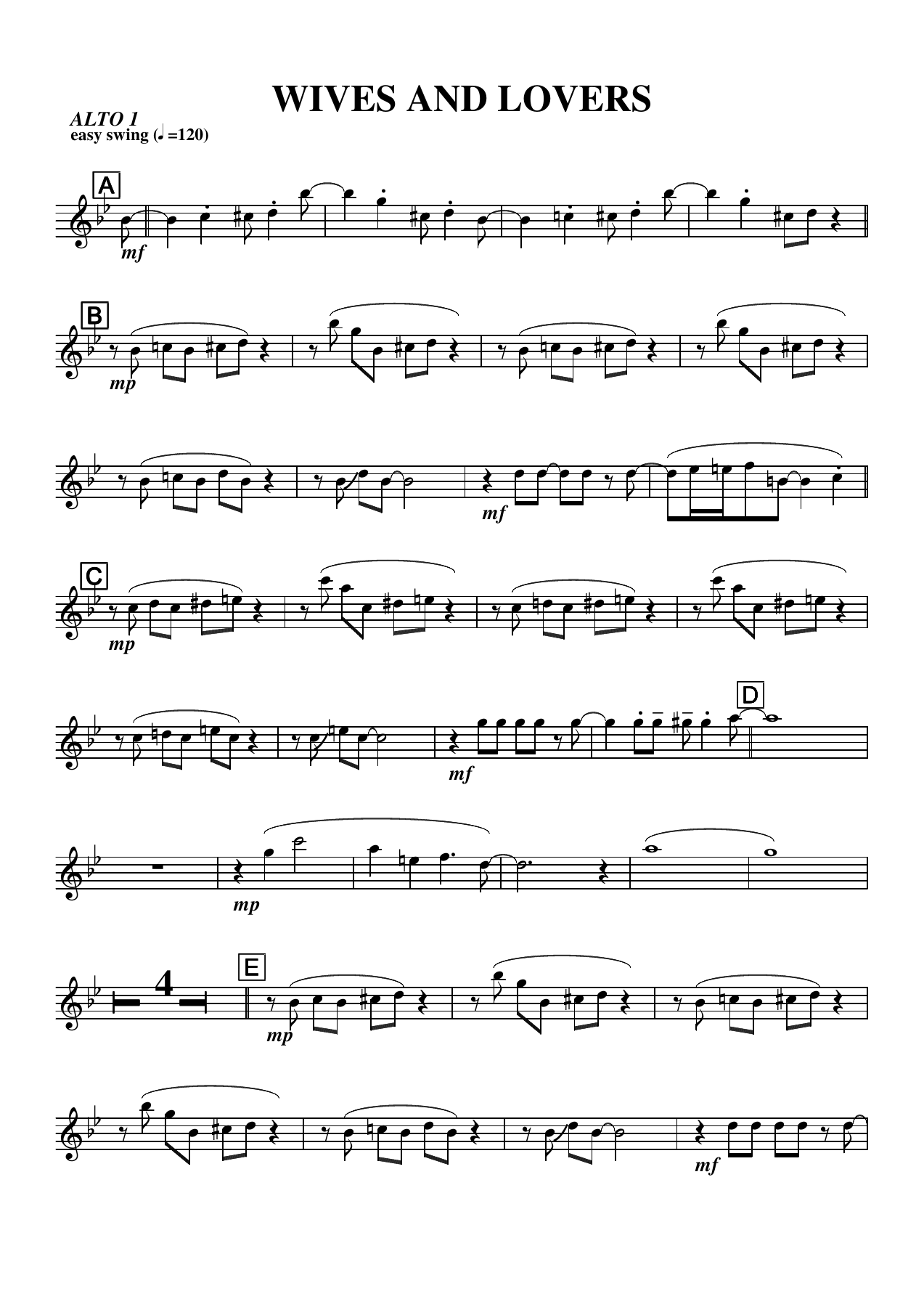 Wives And Lovers (F.Sinatra) C.Basie — page 2