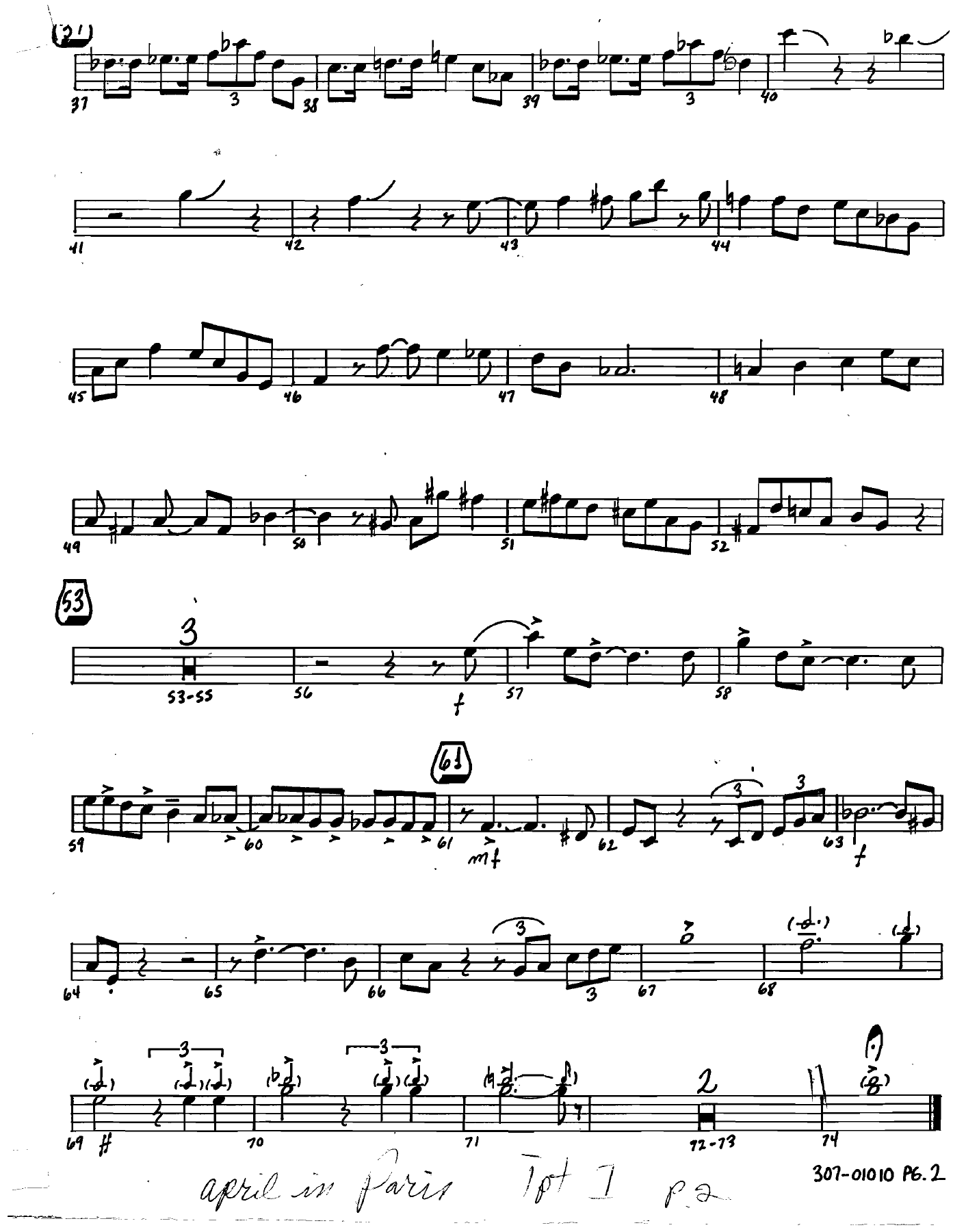 April In Paris — page 2